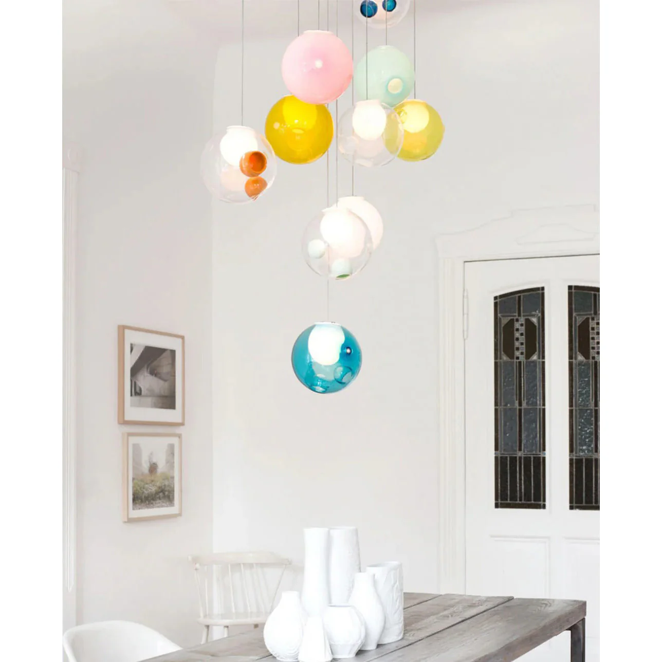 Haile Modern Glass Pendant Light - Image 24