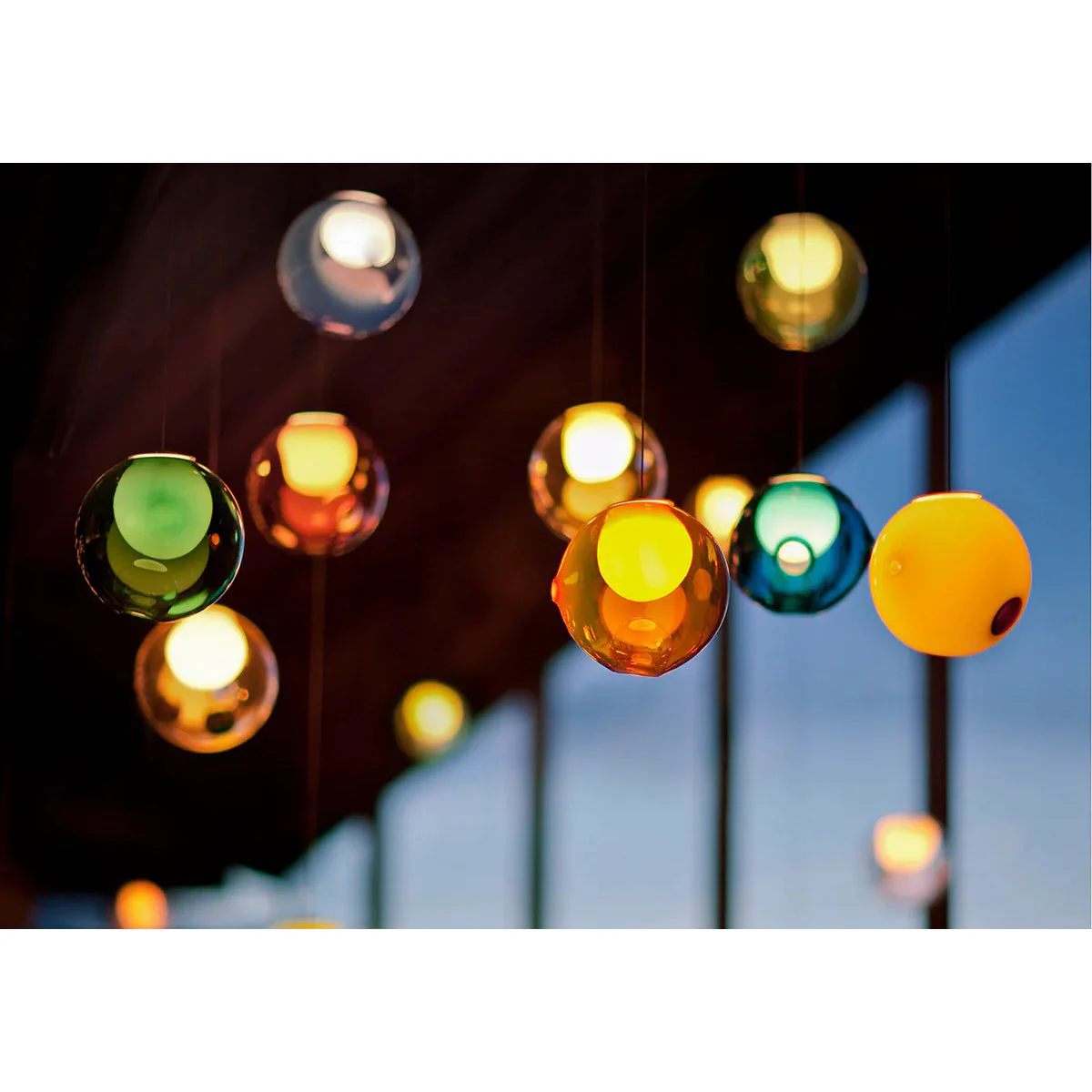 Haile Modern Glass Pendant Light - Image 31