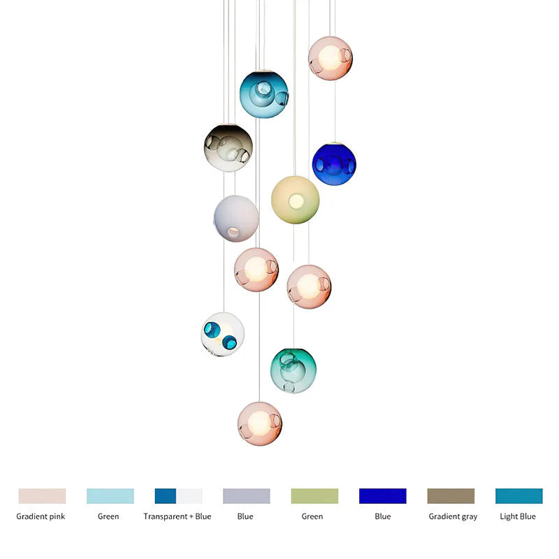 Haile Modern Glass Pendant Light - Image 65