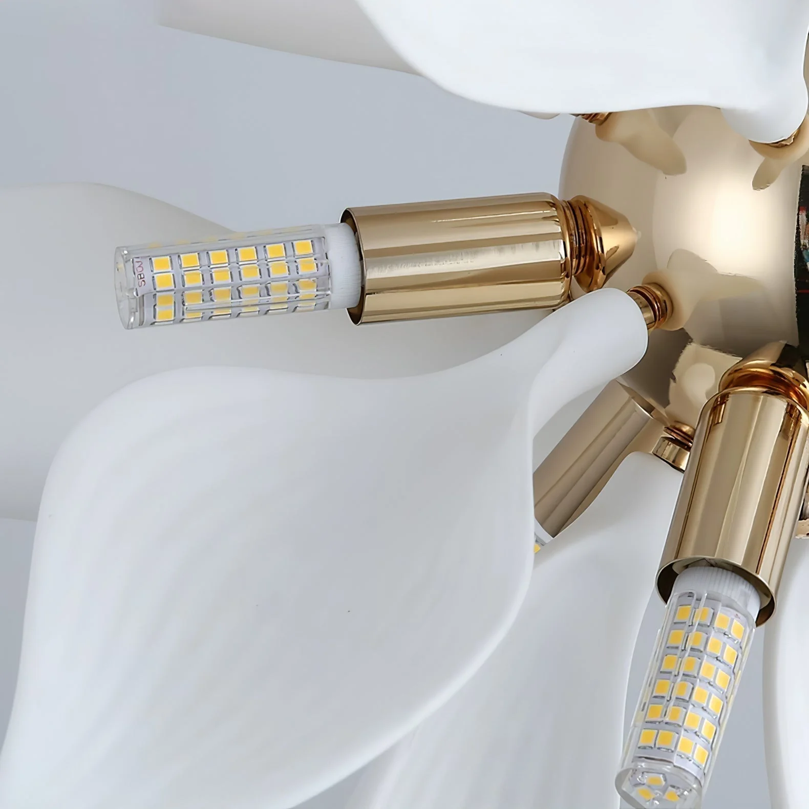 Lustra Pendant Lamp Ceramic Petals Blooming - Image 30