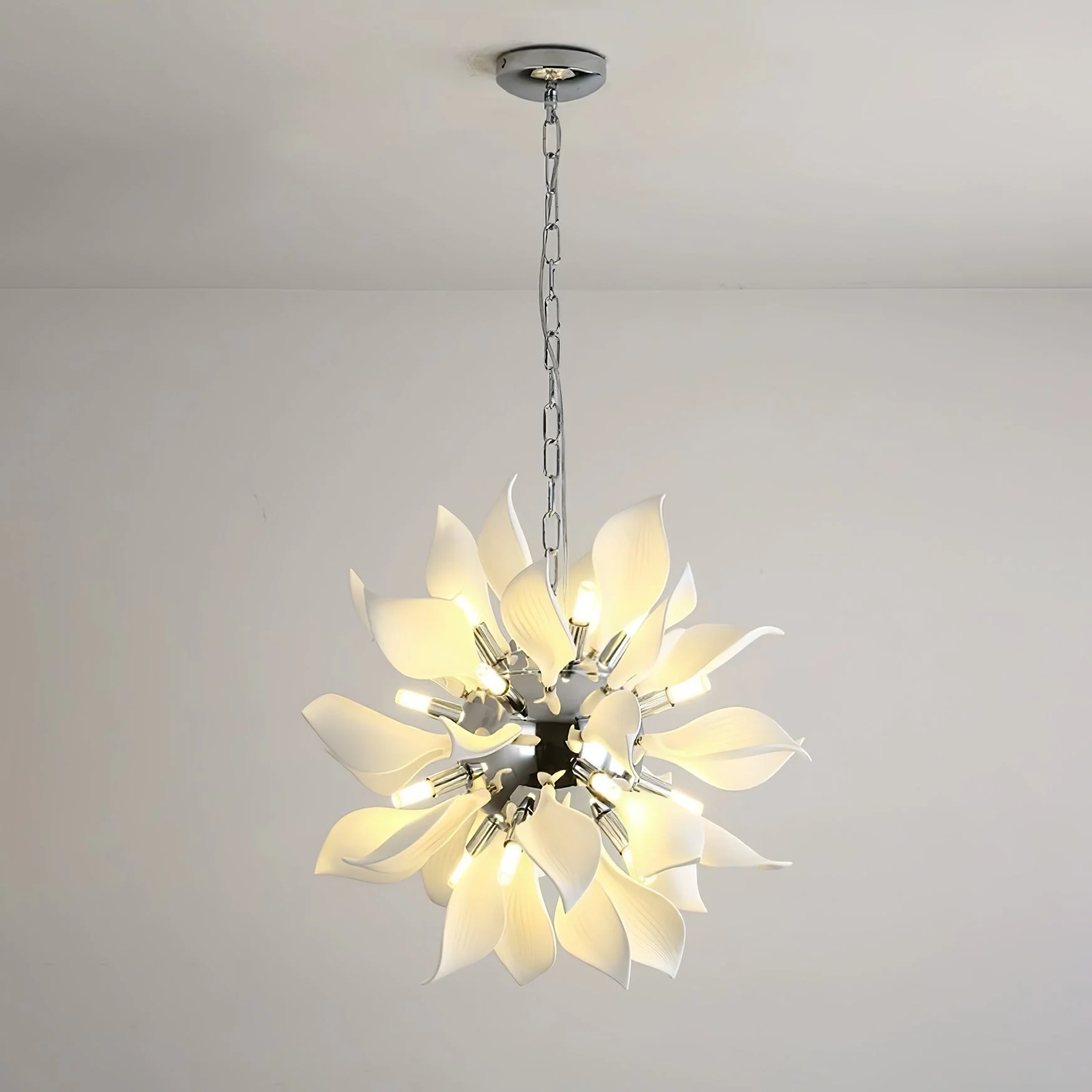 Lustra Pendant Lamp Ceramic Petals Blooming - Image 9
