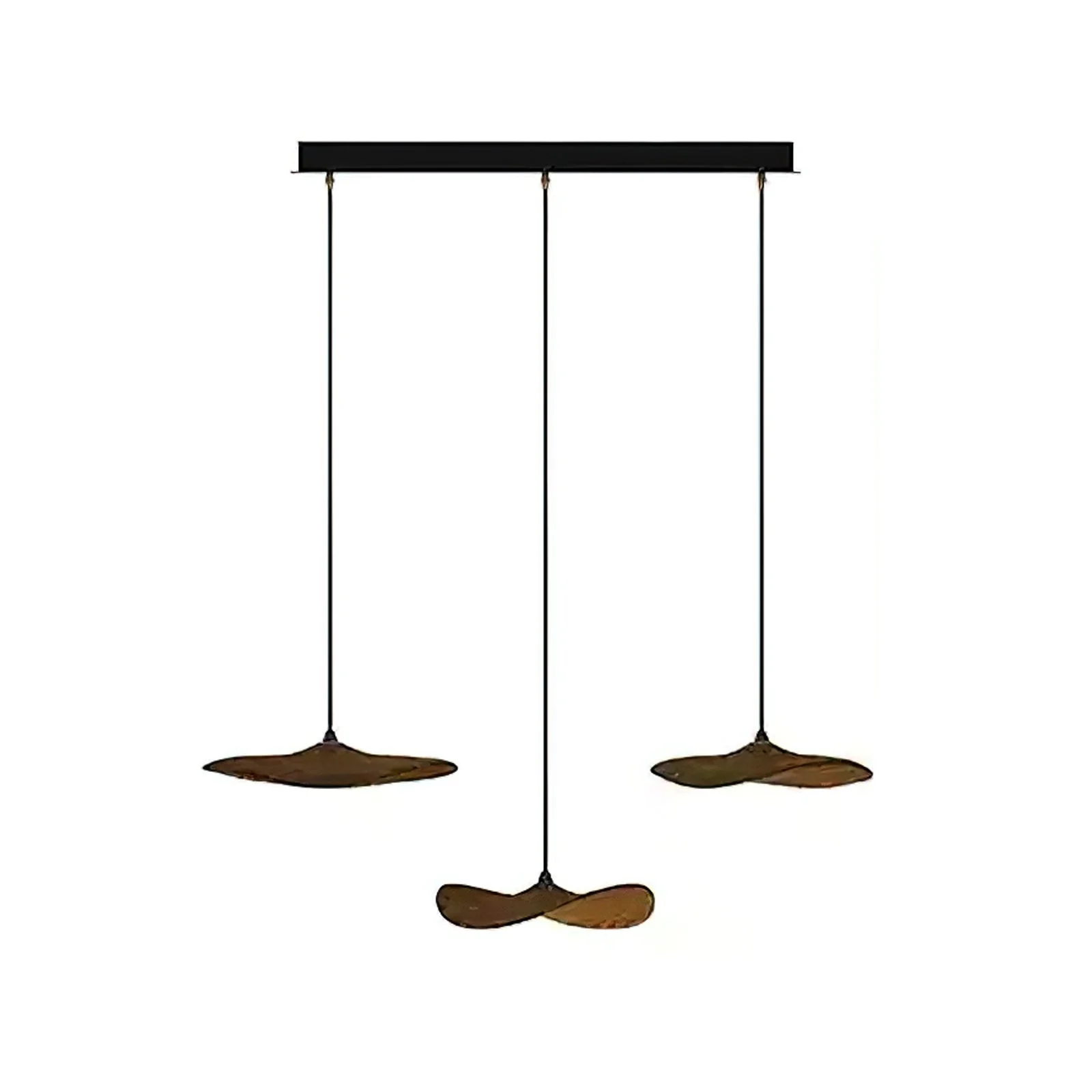 Abbott Modern Minimalist Empty Leaf Wood Chandelier - Image 60