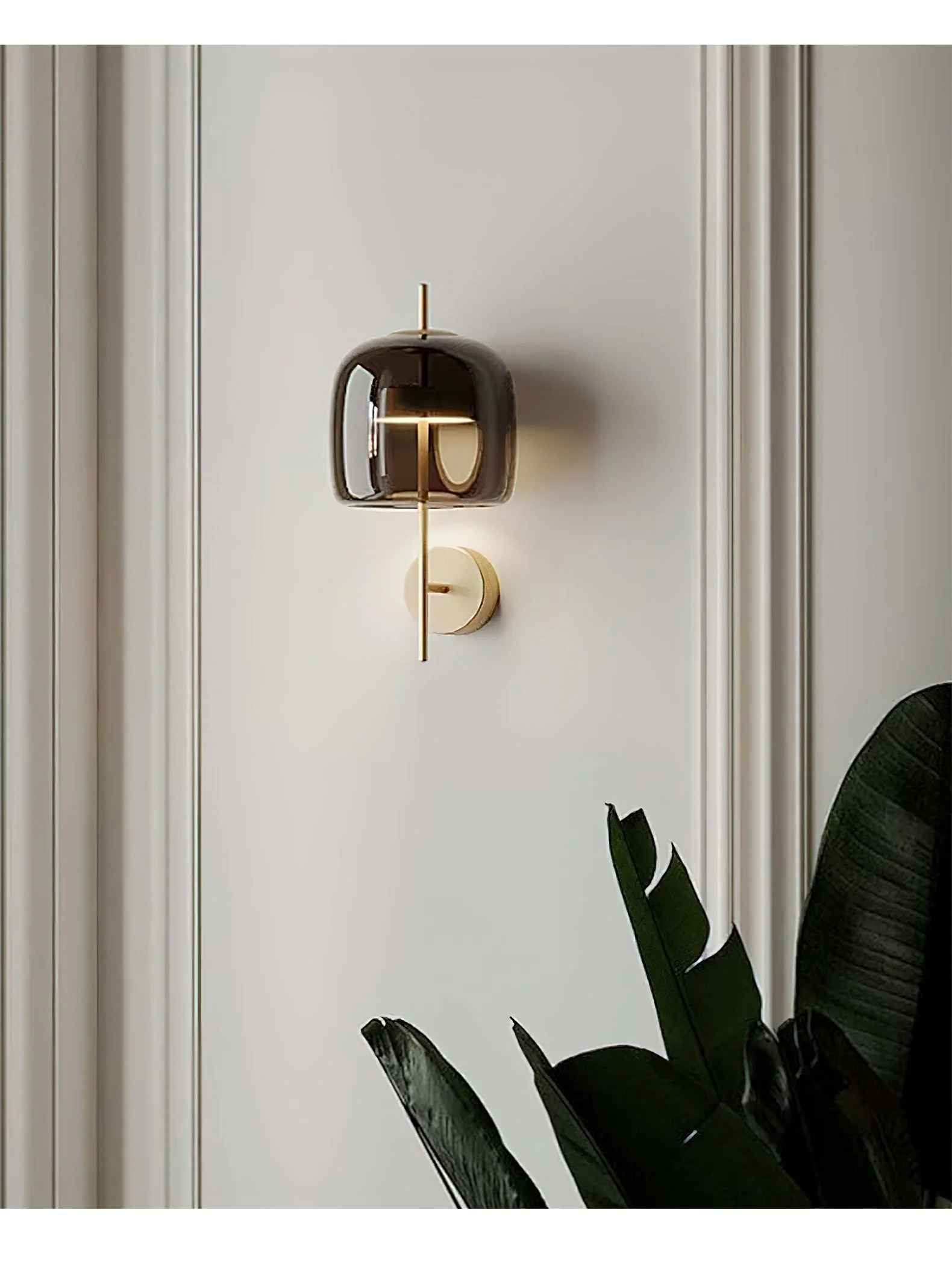 Abbott Premium Nordic Art Glass Sconce Wall lamp - Image 8