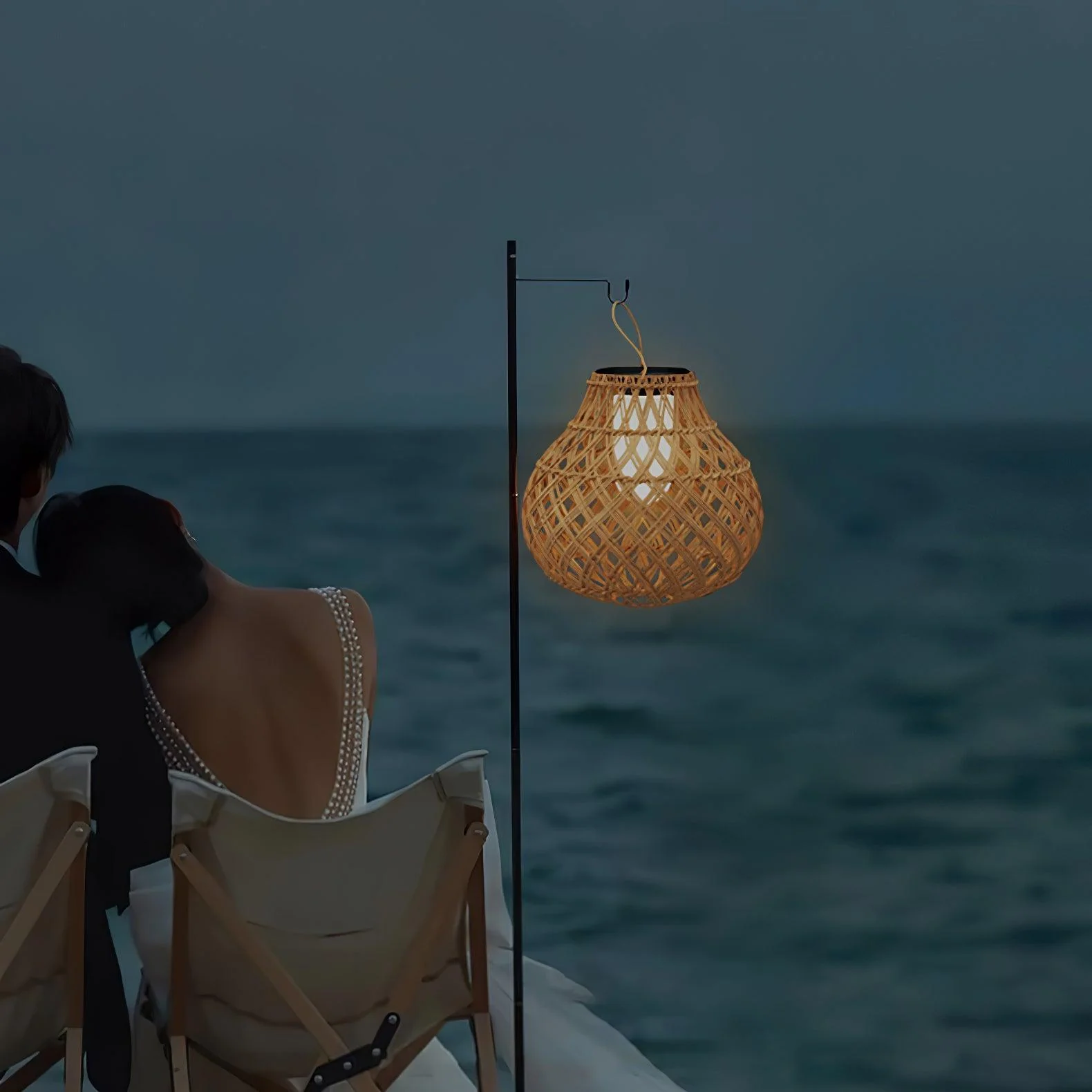Abella Woven Sphere Lantern Outdoor Lamp - Image 22
