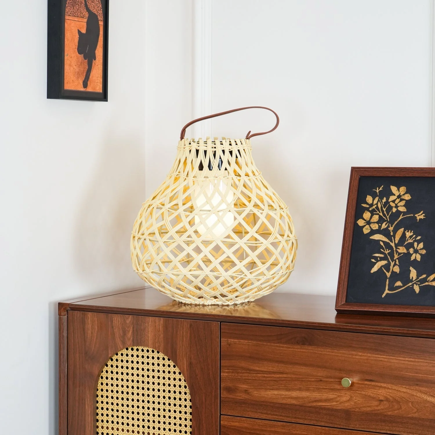 Abella Woven Sphere Lantern Outdoor Lamp - Image 40