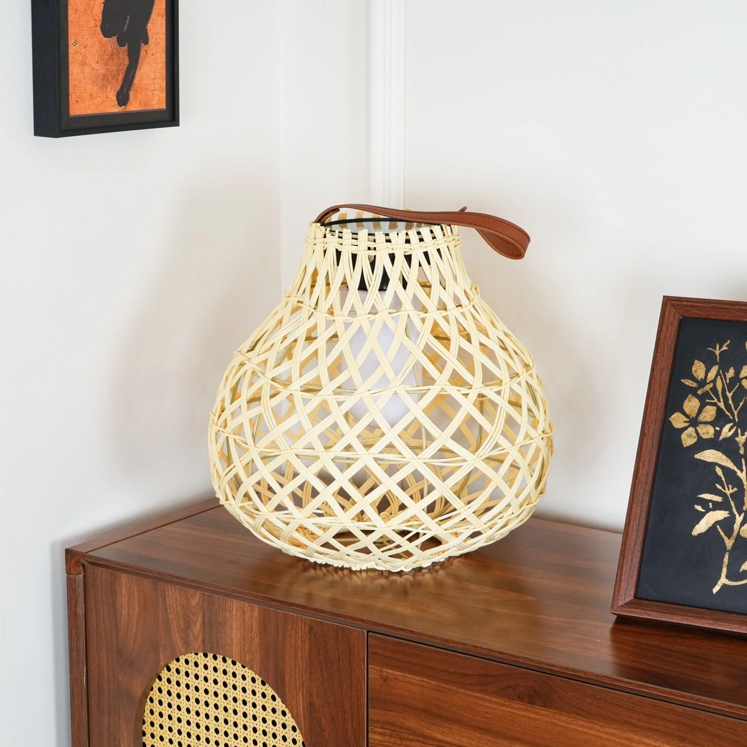 Abella Woven Sphere Lantern Outdoor Lamp - Image 50