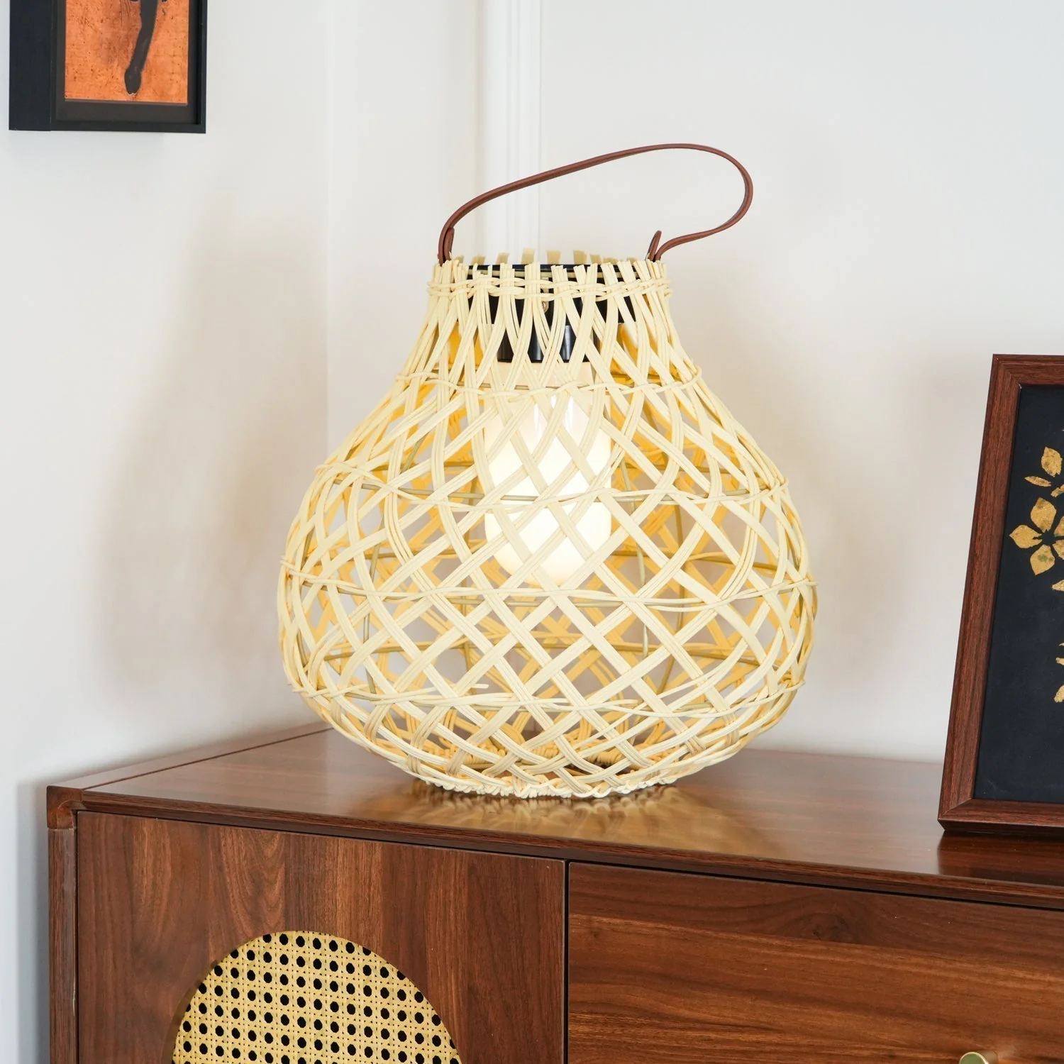 Abella Woven Sphere Lantern Outdoor Lamp - Image 52