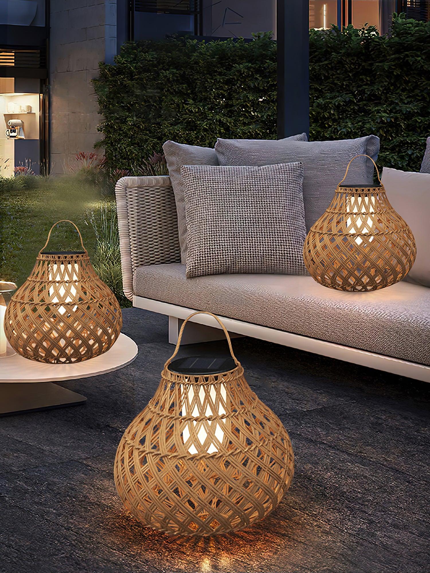 Abella Woven Sphere Lantern Outdoor Lamp - Image 63