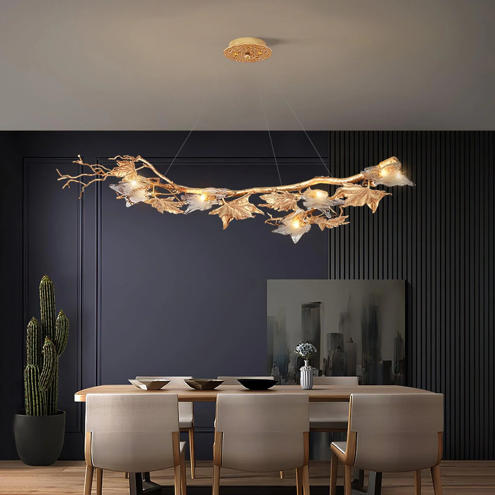 Abigail Luxury Glass Pendant Light - Image 15