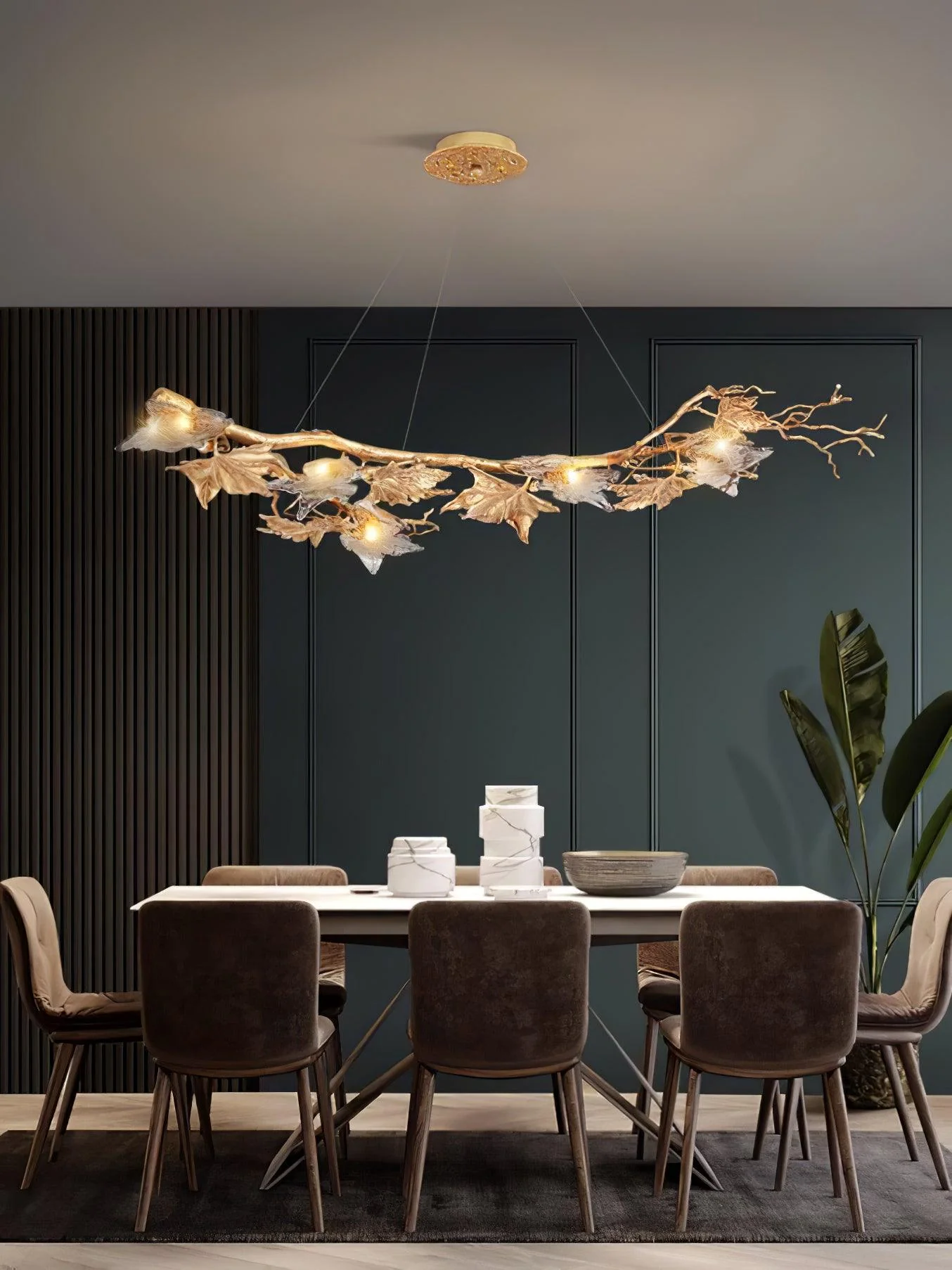 Abigail Luxury Glass Pendant Light - Image 5