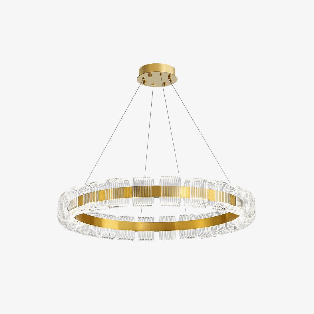Abrahamson Modern Minimalist Luxury Bangle Chandelier - Image 7