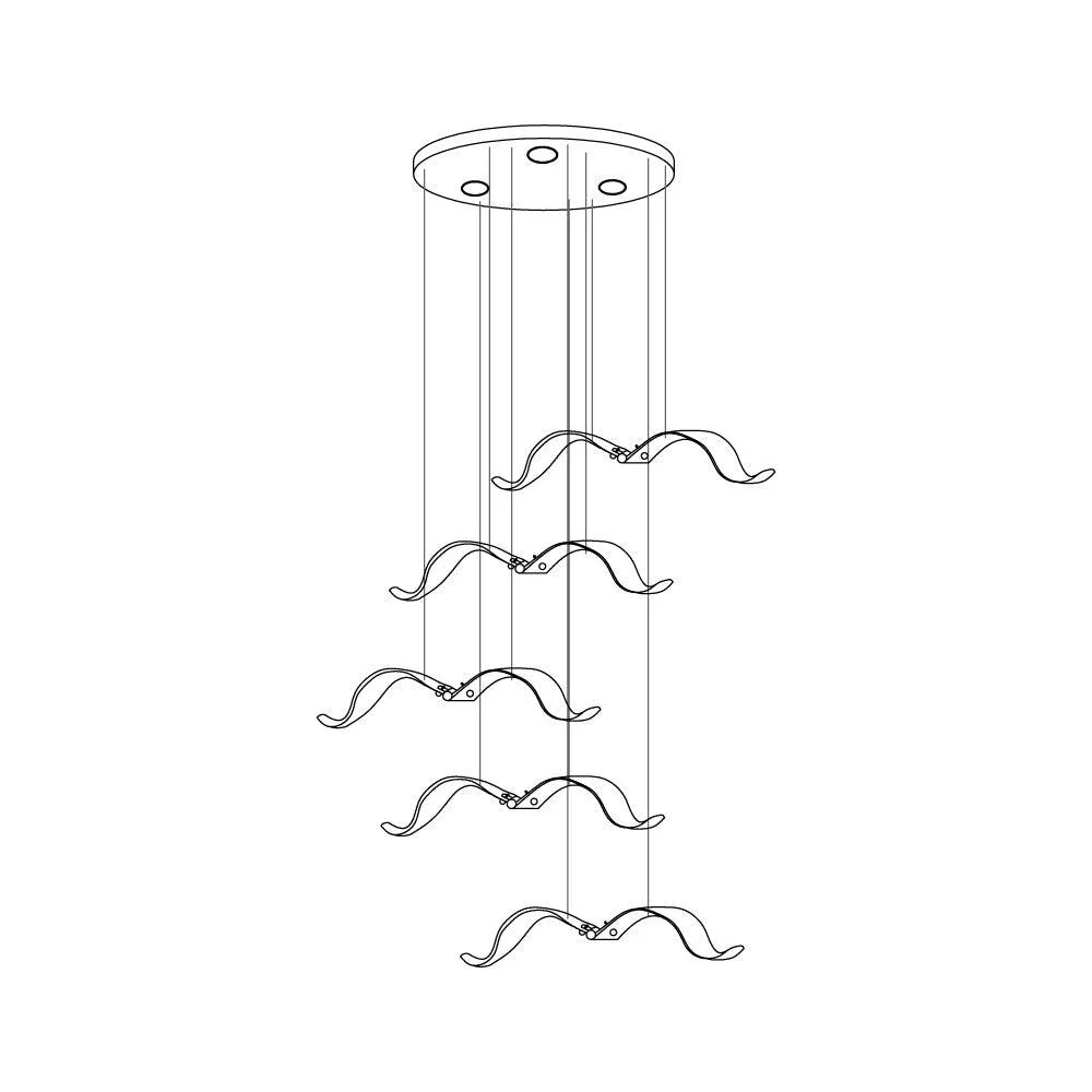 Acariel Luxury Large Seagull Glass Chandelier - Image 36