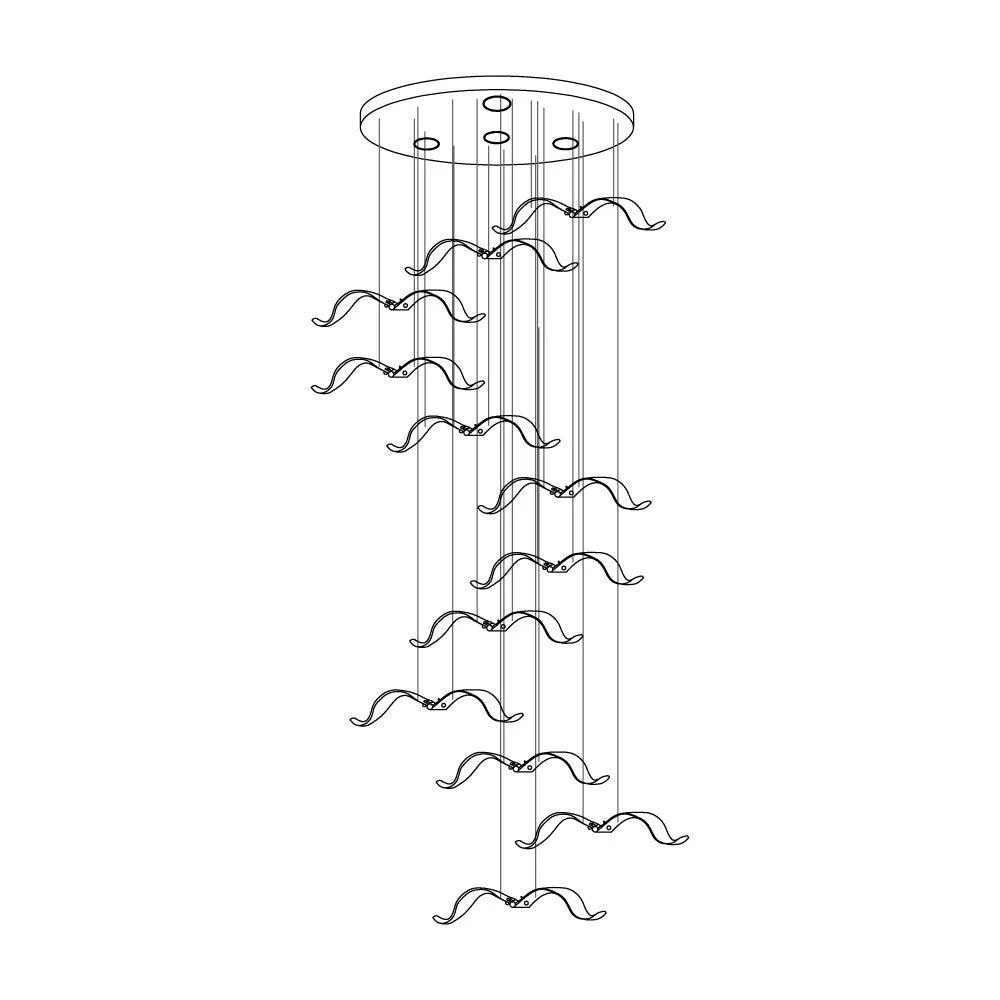 Acariel Luxury Large Seagull Glass Chandelier - Image 48