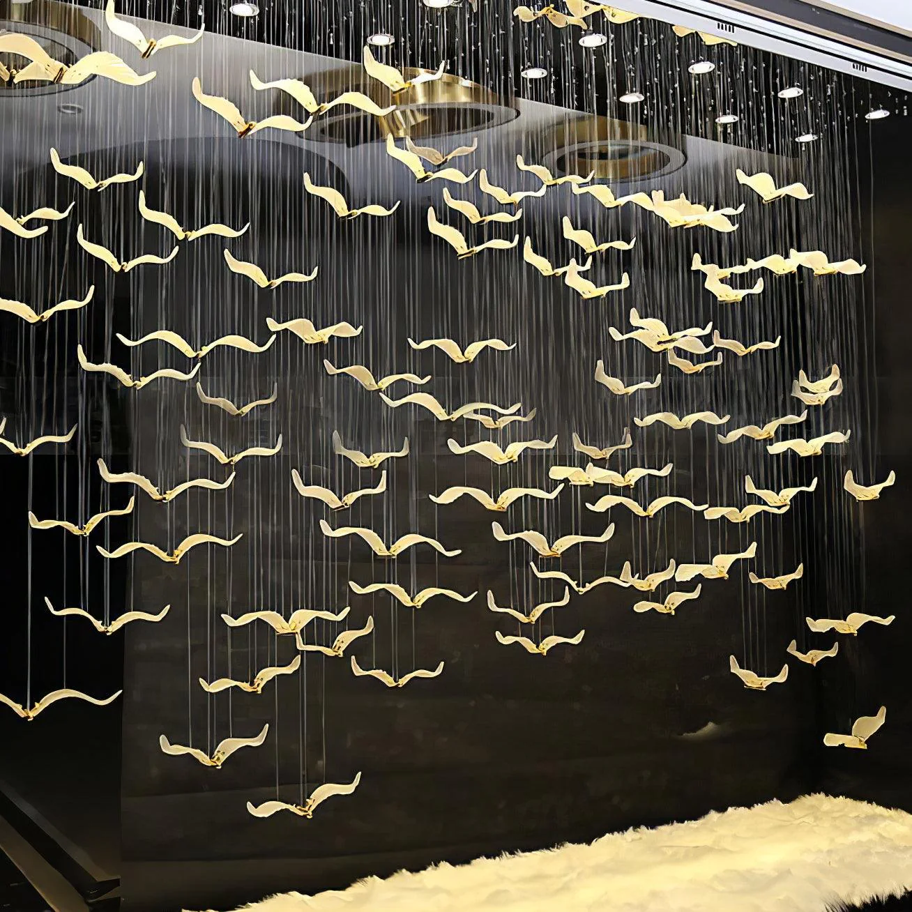 Acariel Luxury Large Seagull Glass Chandelier - Image 5
