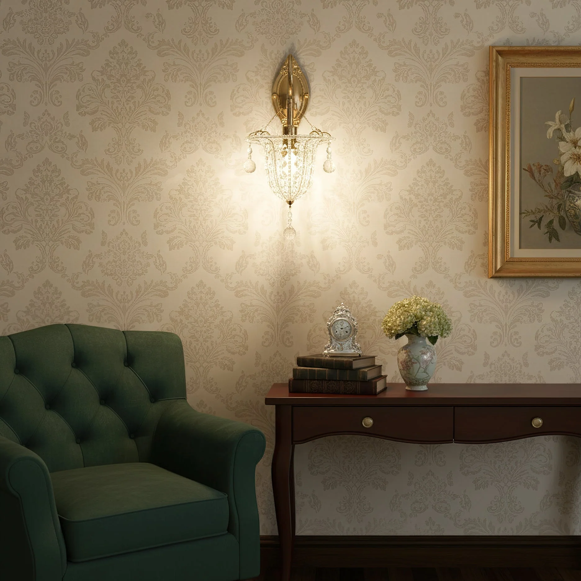 Acento Vintage Glass Wall Light - Image 3