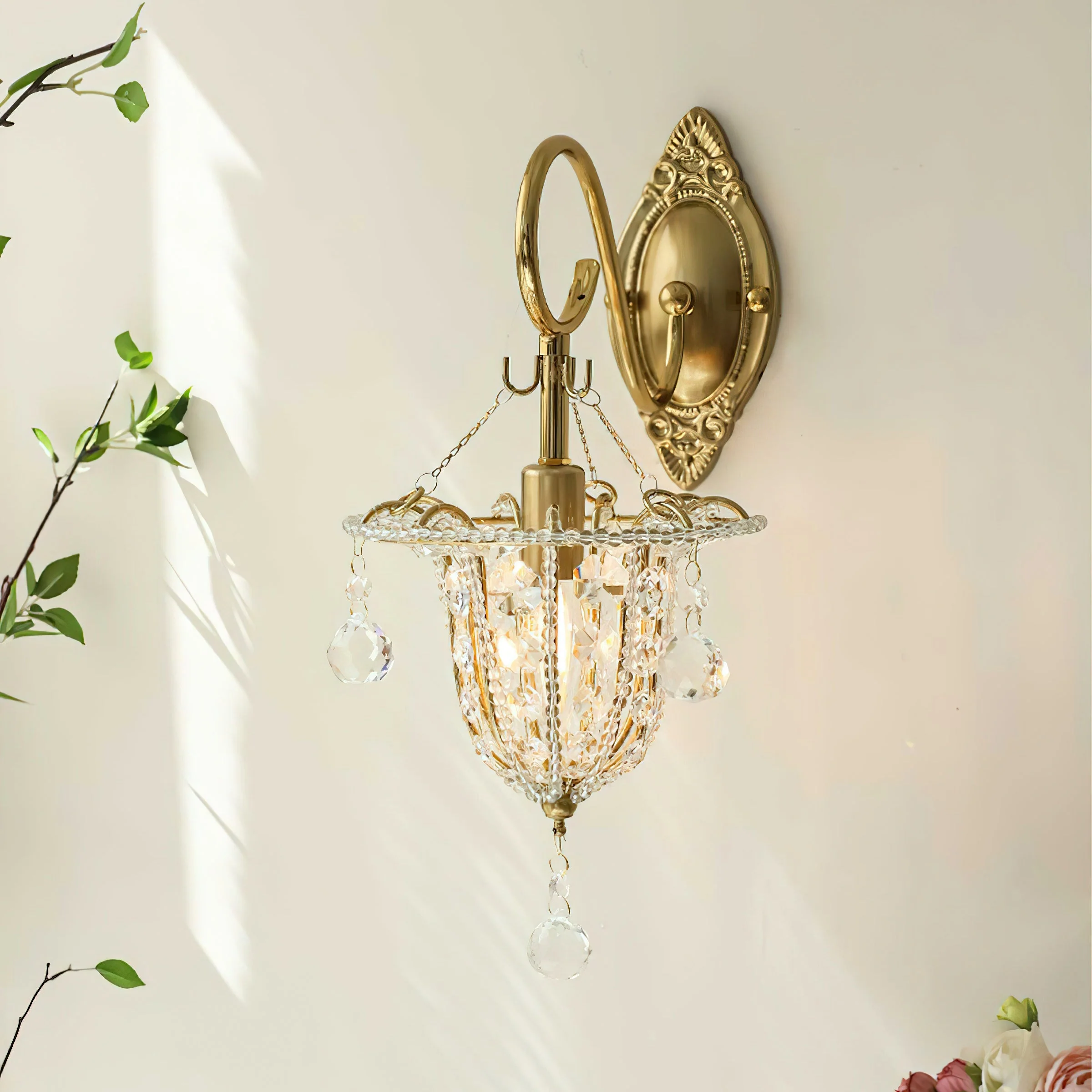 Acento Vintage Glass Wall Light - Image 8