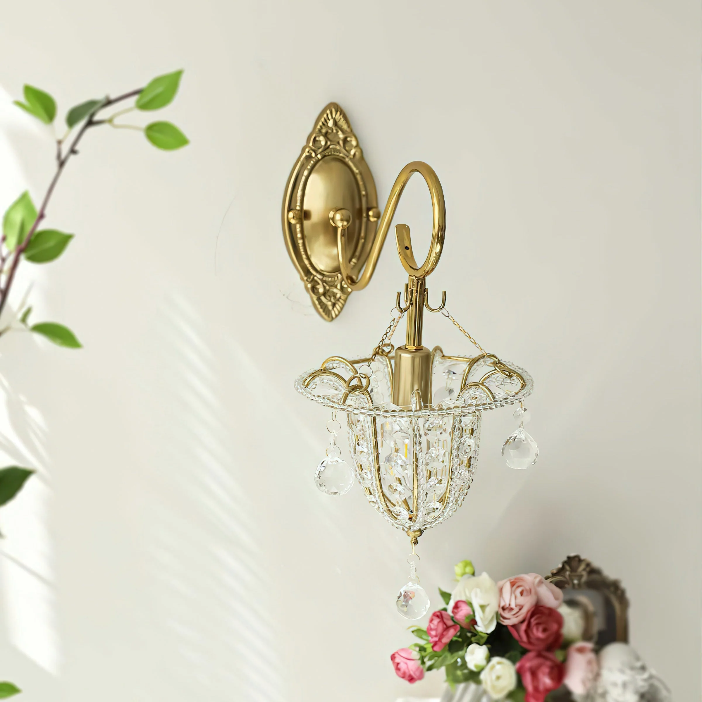 Acento Vintage Glass Wall Light - Image 9