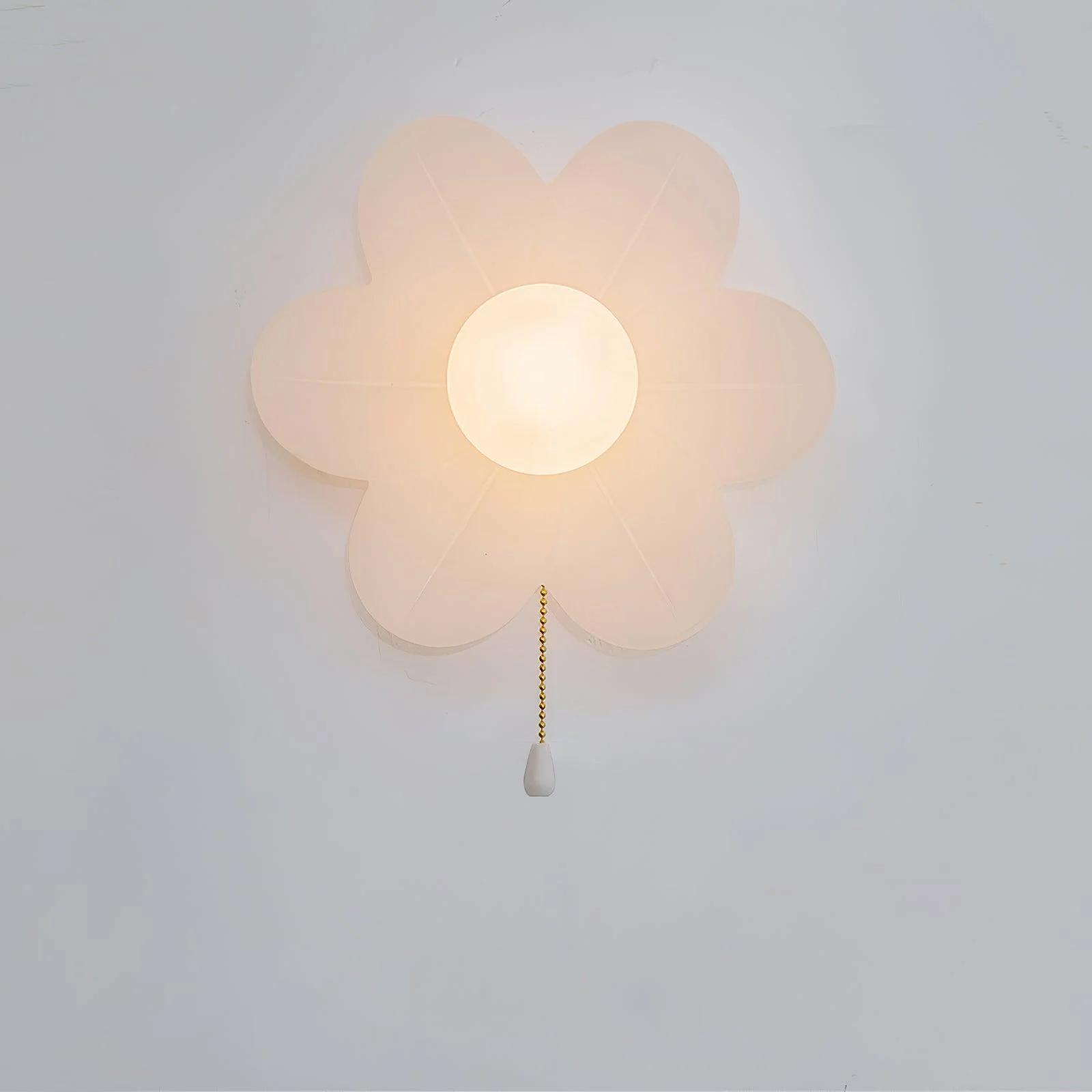 Acroma Nordic Art Flowers Resin Wall Lamp - Image 3