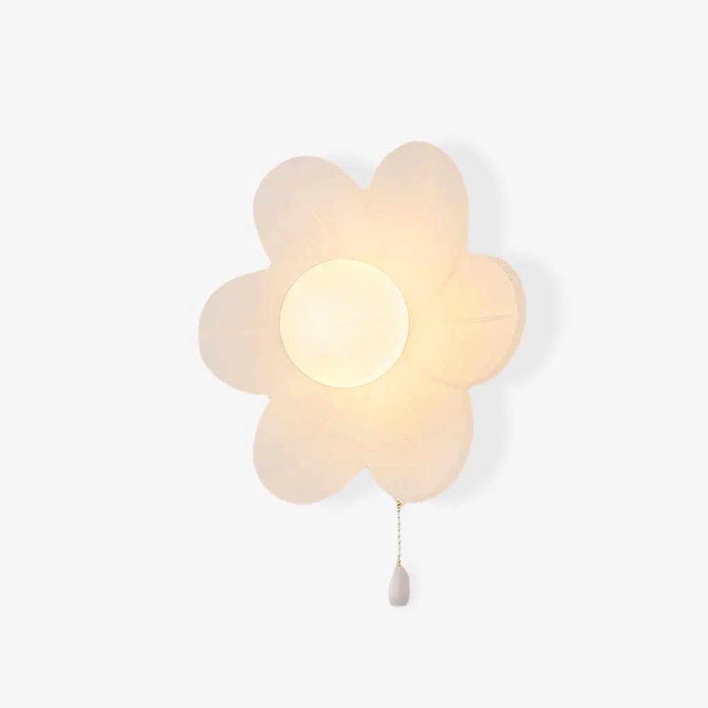 Acroma Nordic Art Flowers Resin Wall Lamp - Image 9