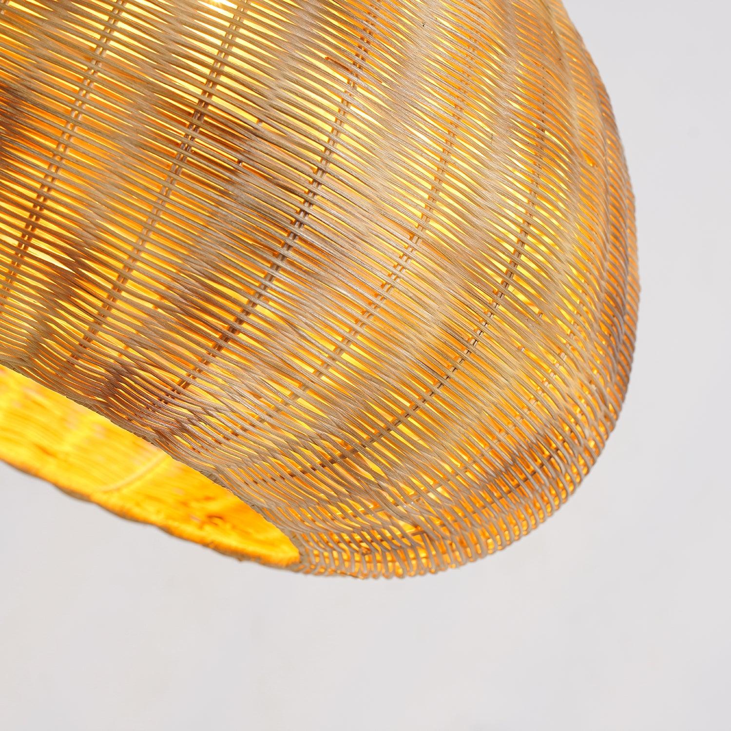 Adam Vintage Bamboo Pendant Light - Image 10