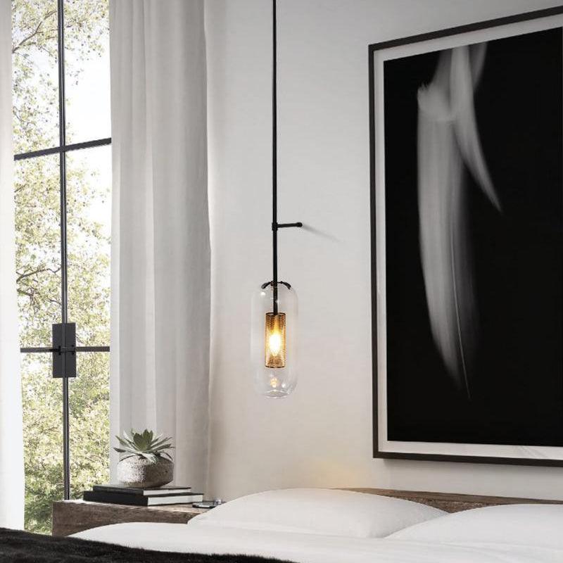 Adan Modern Minimalist Glass Wall Lamp - Image 16