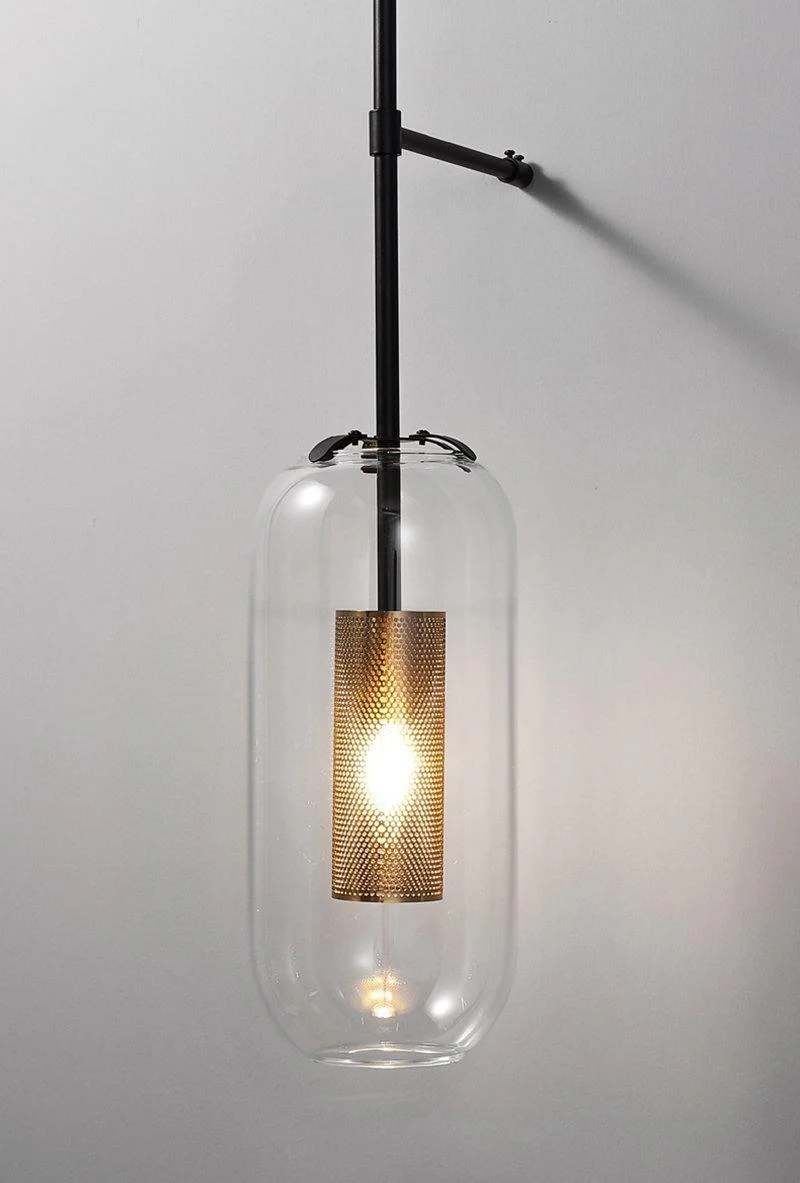 Adan Modern Minimalist Glass Wall Lamp - Image 25