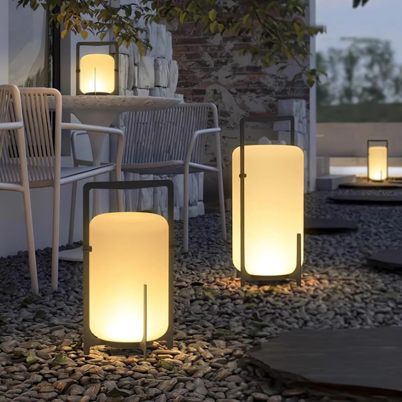 Adeline Minimalist Plastic Outdoor Light - Image 29
