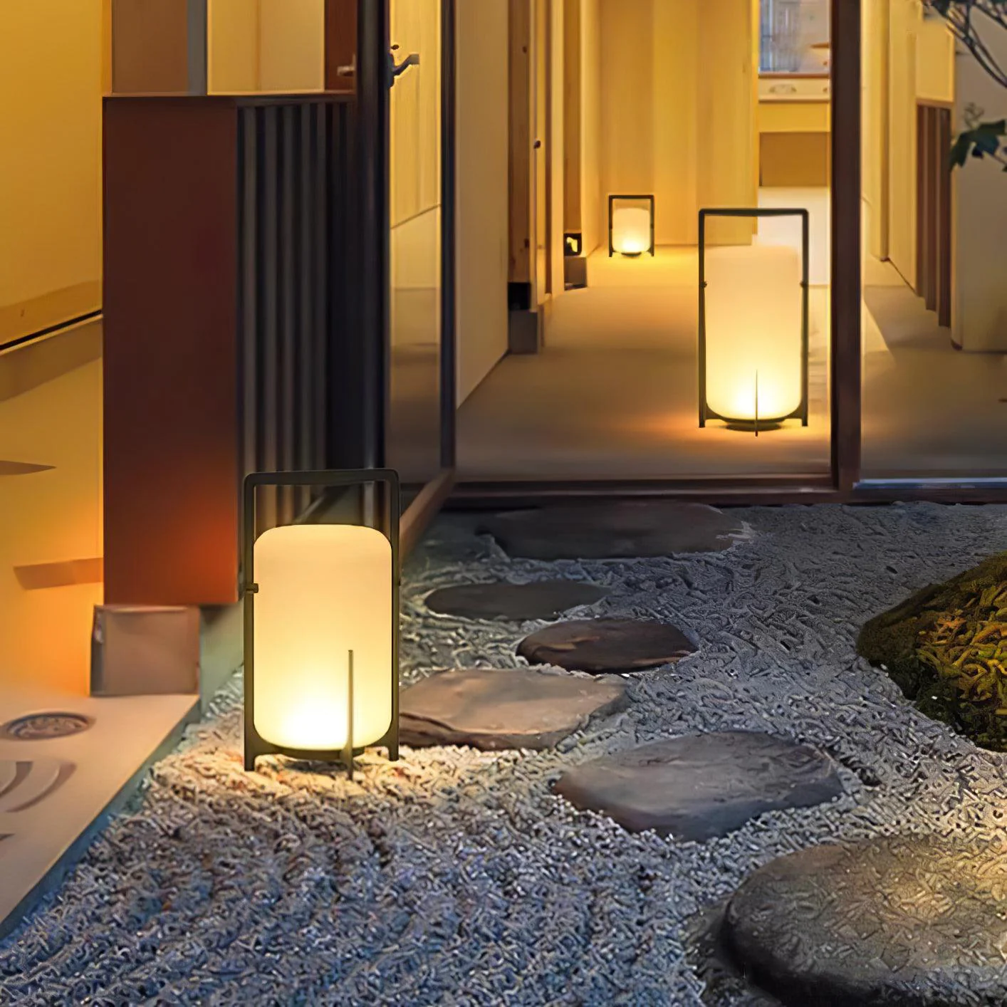 Adeline Minimalist Plastic Outdoor Light - Image 34