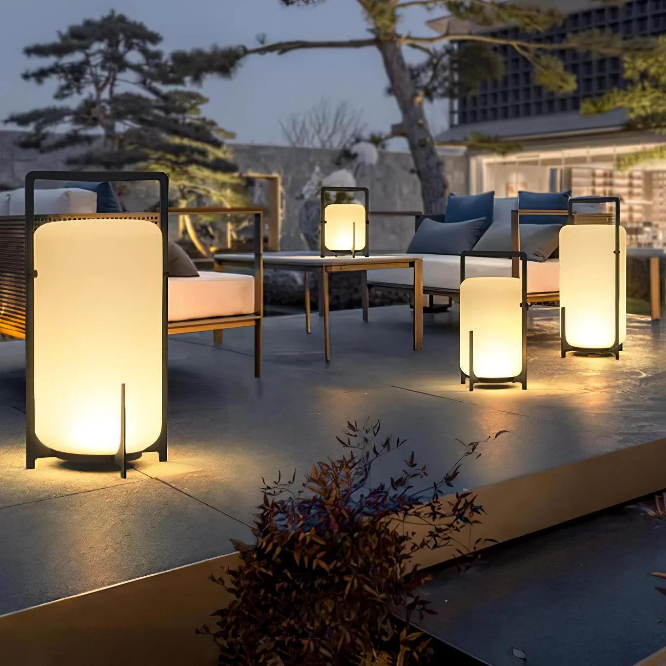 Adeline Minimalist Plastic Outdoor Light - Image 35