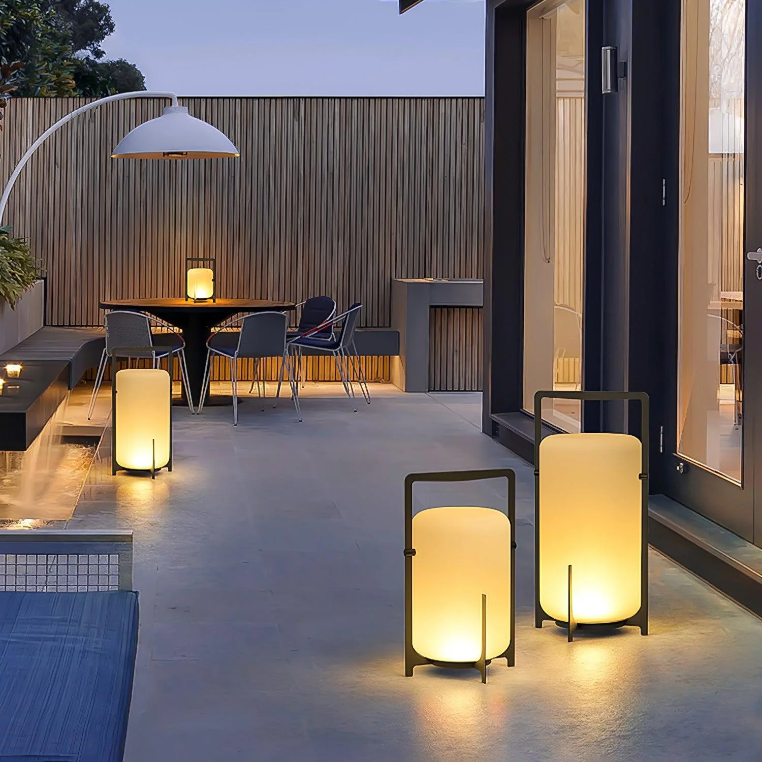 Adeline Minimalist Plastic Outdoor Light - Image 7