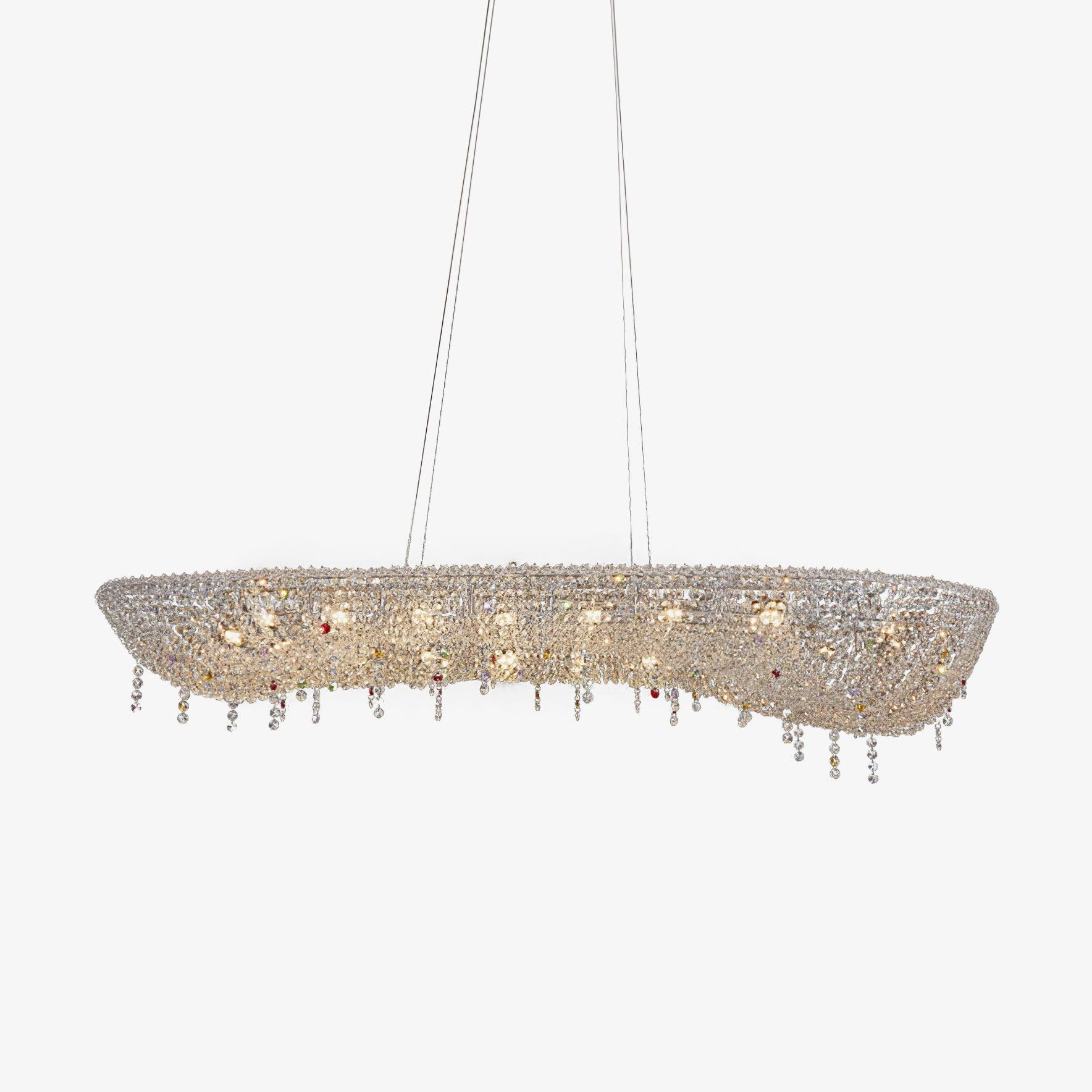Aeliora Embellished Crystal Pendant Light
