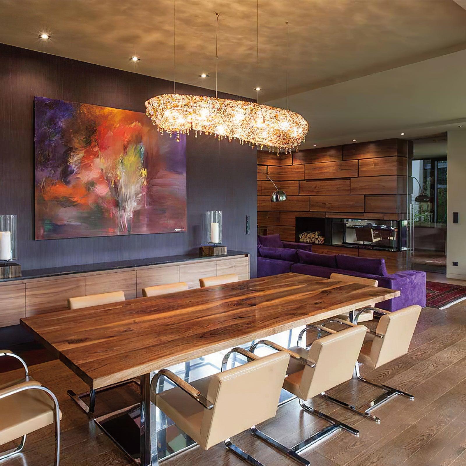 Aeliora Embellished Crystal Pendant Light - Image 10