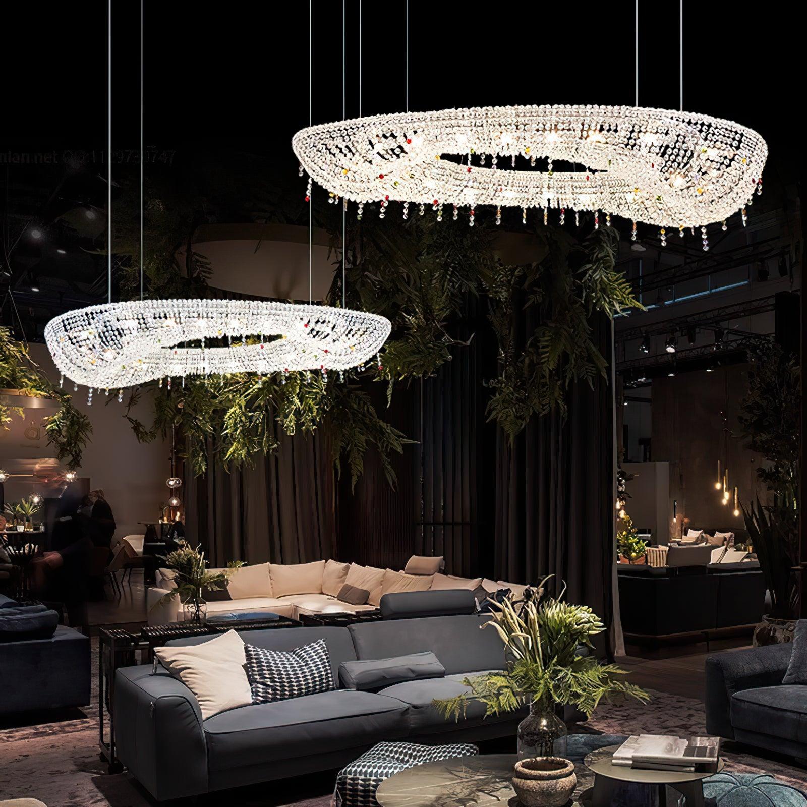 Aeliora Embellished Crystal Pendant Light - Image 28