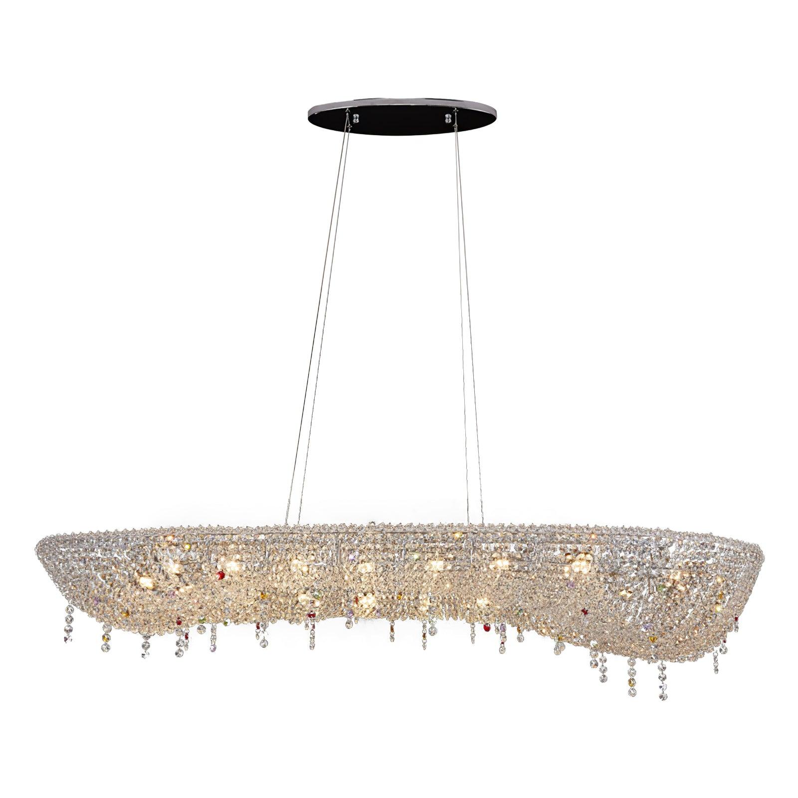 Aeliora Embellished Crystal Pendant Light - Image 32
