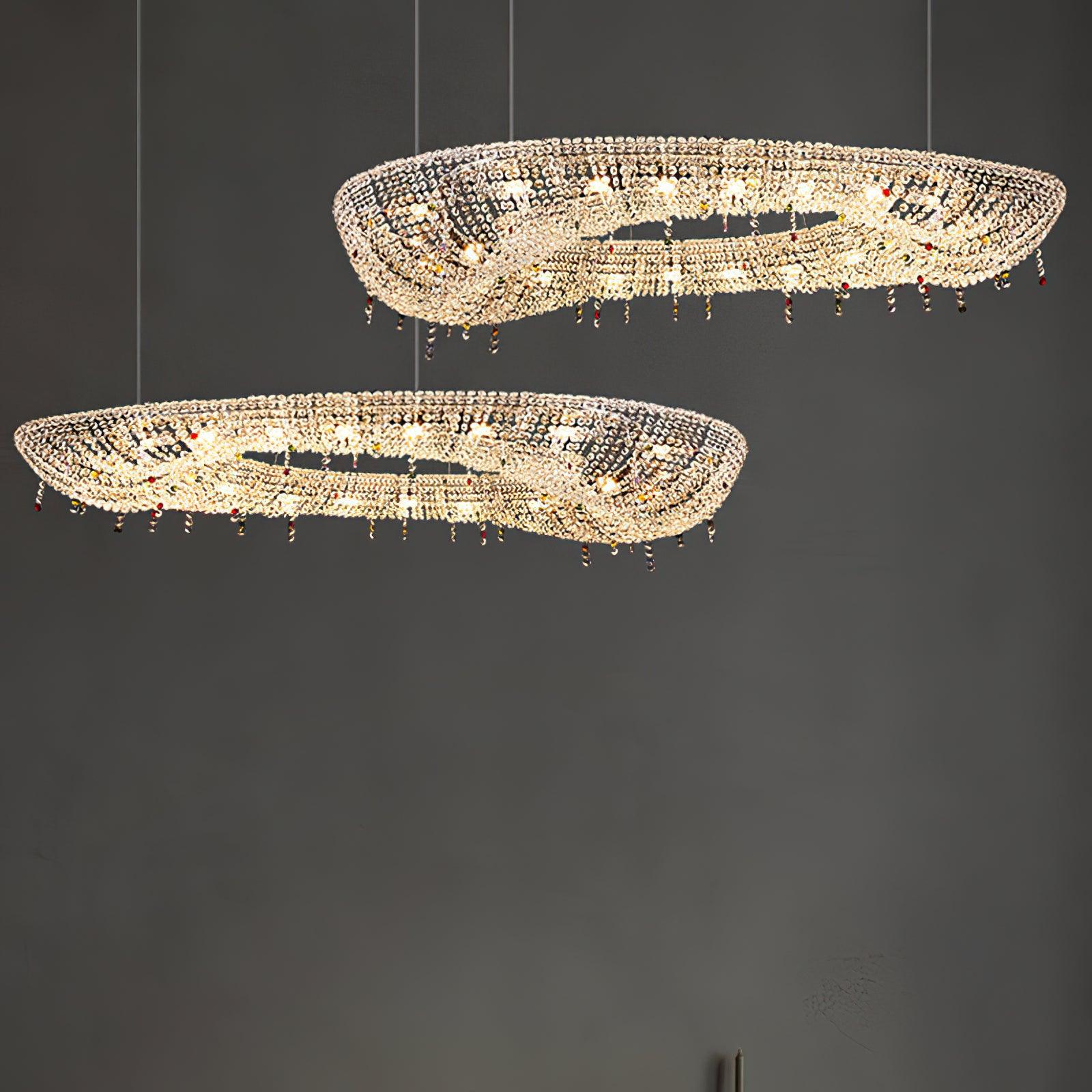 Aeliora Embellished Crystal Pendant Light - Image 33