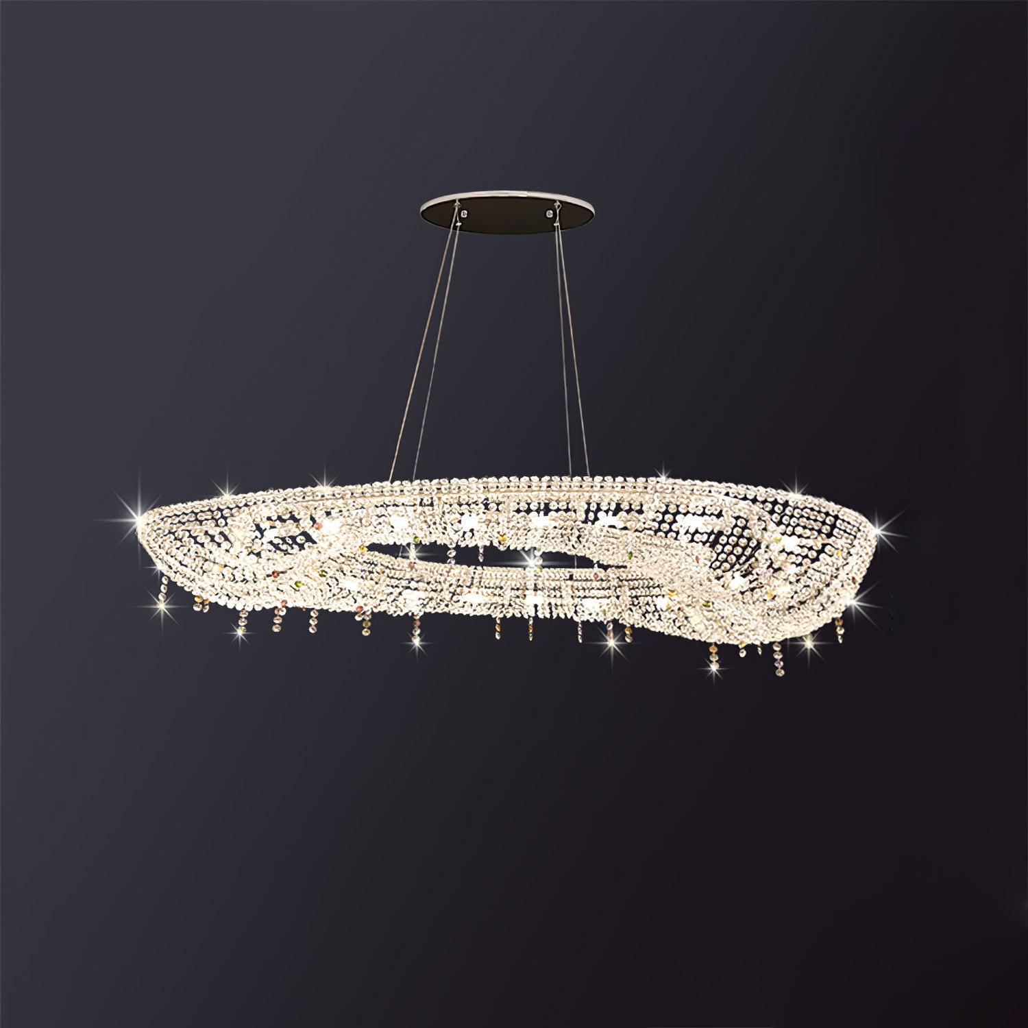 Aeliora Embellished Crystal Pendant Light - Image 41