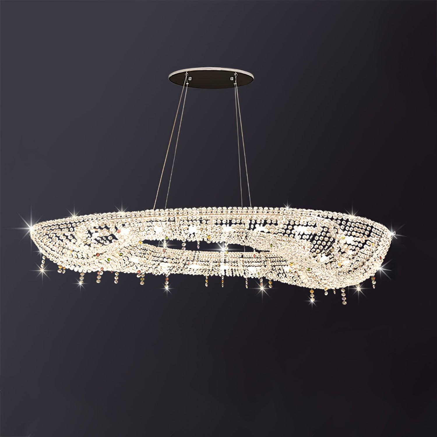 Aeliora Embellished Crystal Pendant Light - Image 42