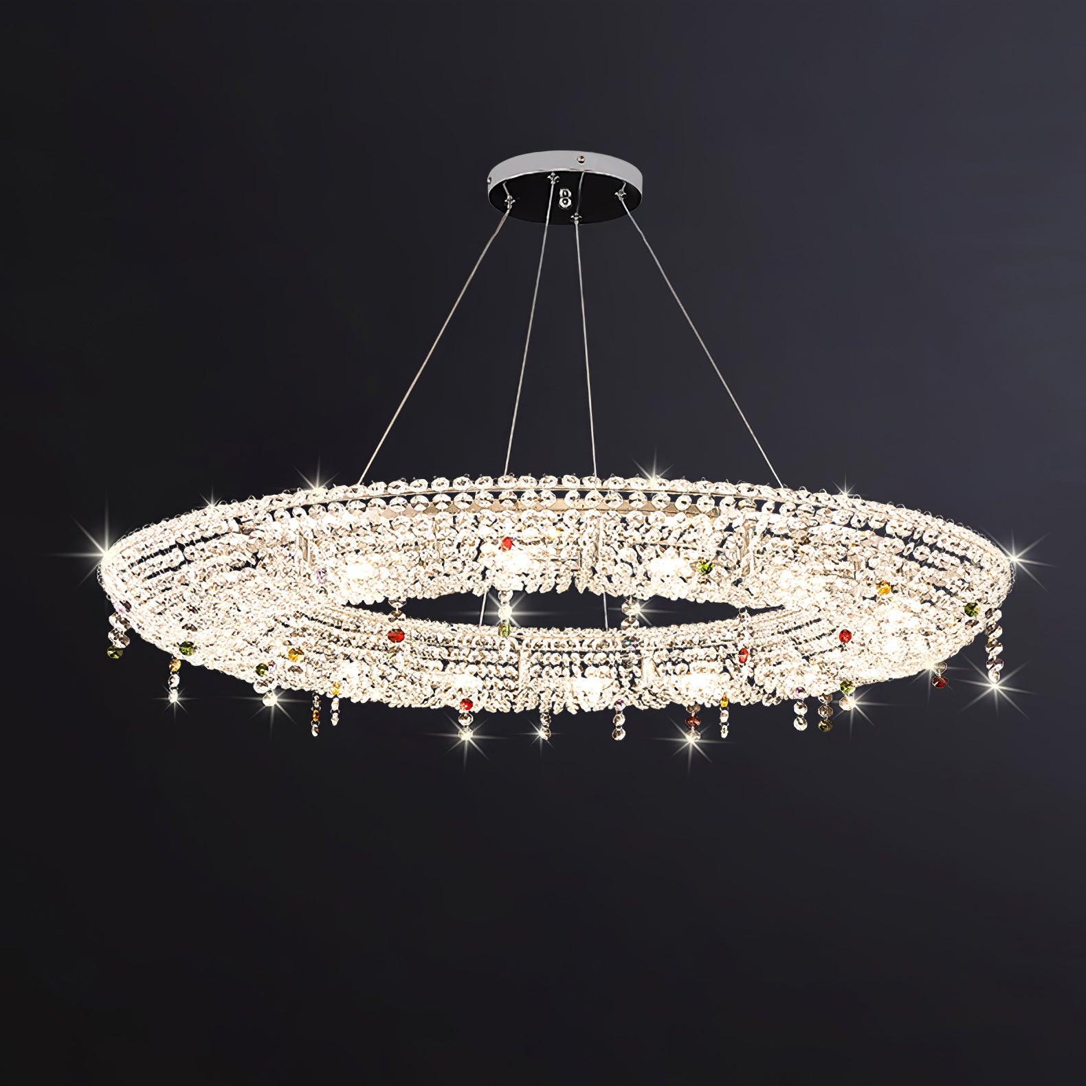 Aeliora Embellished Crystal Pendant Light - Image 43
