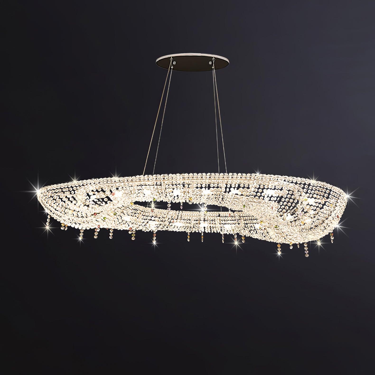 Aeliora Embellished Crystal Pendant Light - Image 6