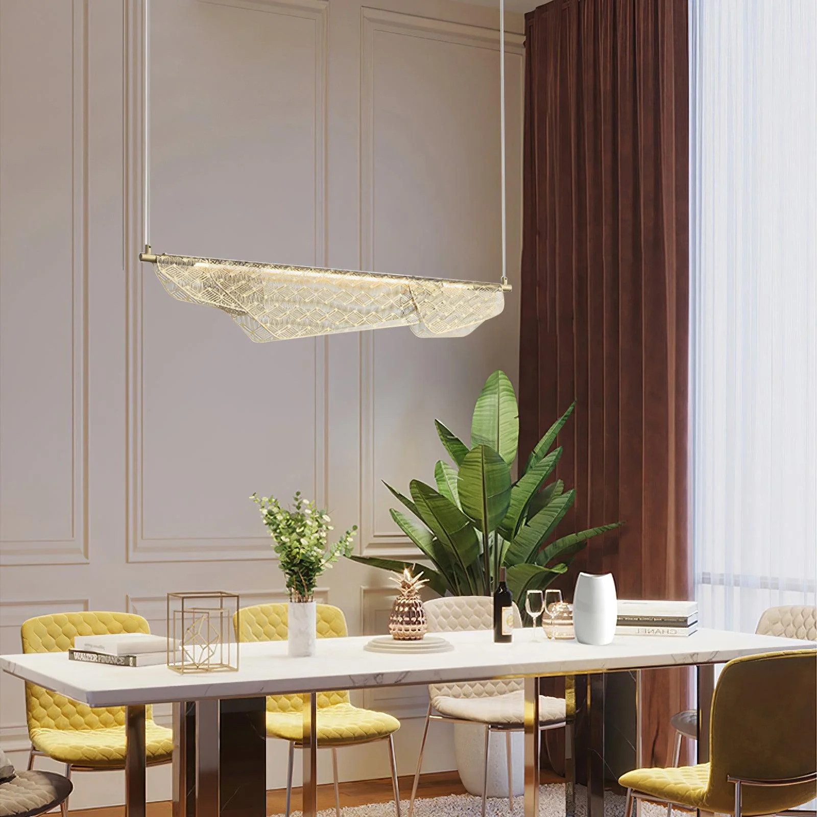 Aella Postmodern Luxury Art Pendant Light - Image 10