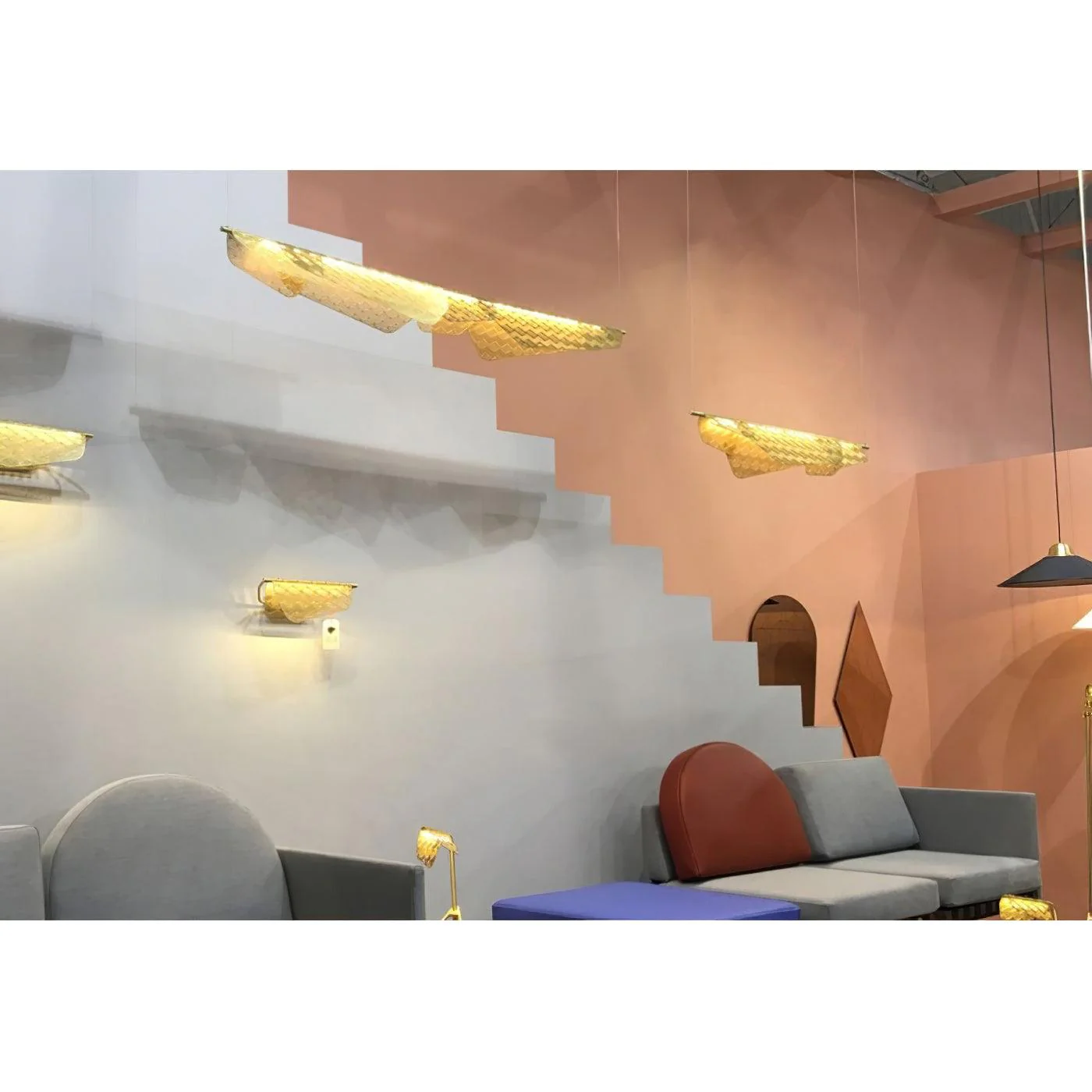 Aella Postmodern Luxury Art Pendant Light - Image 17