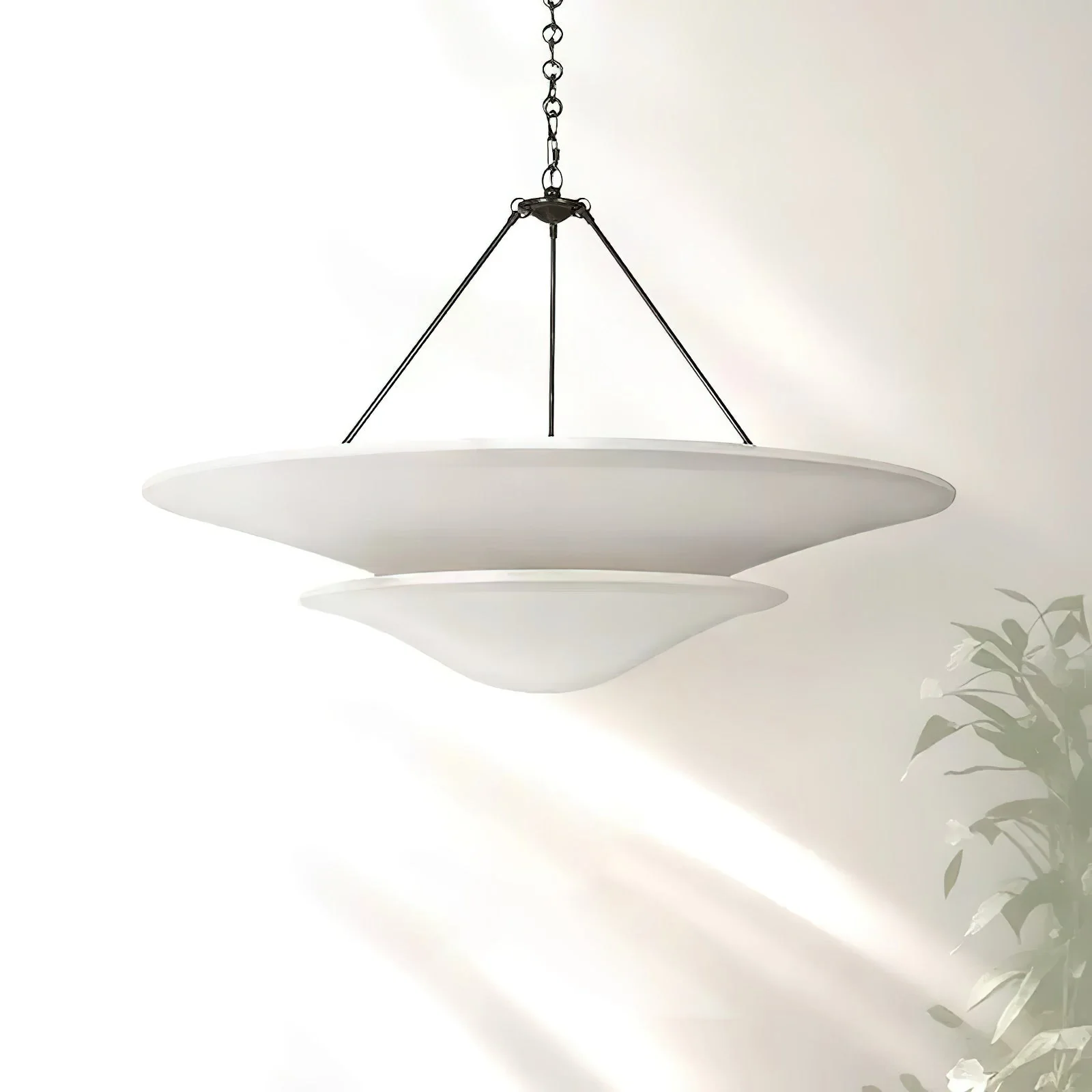 Aerin Contemporary Brass Chandelier - Image 17