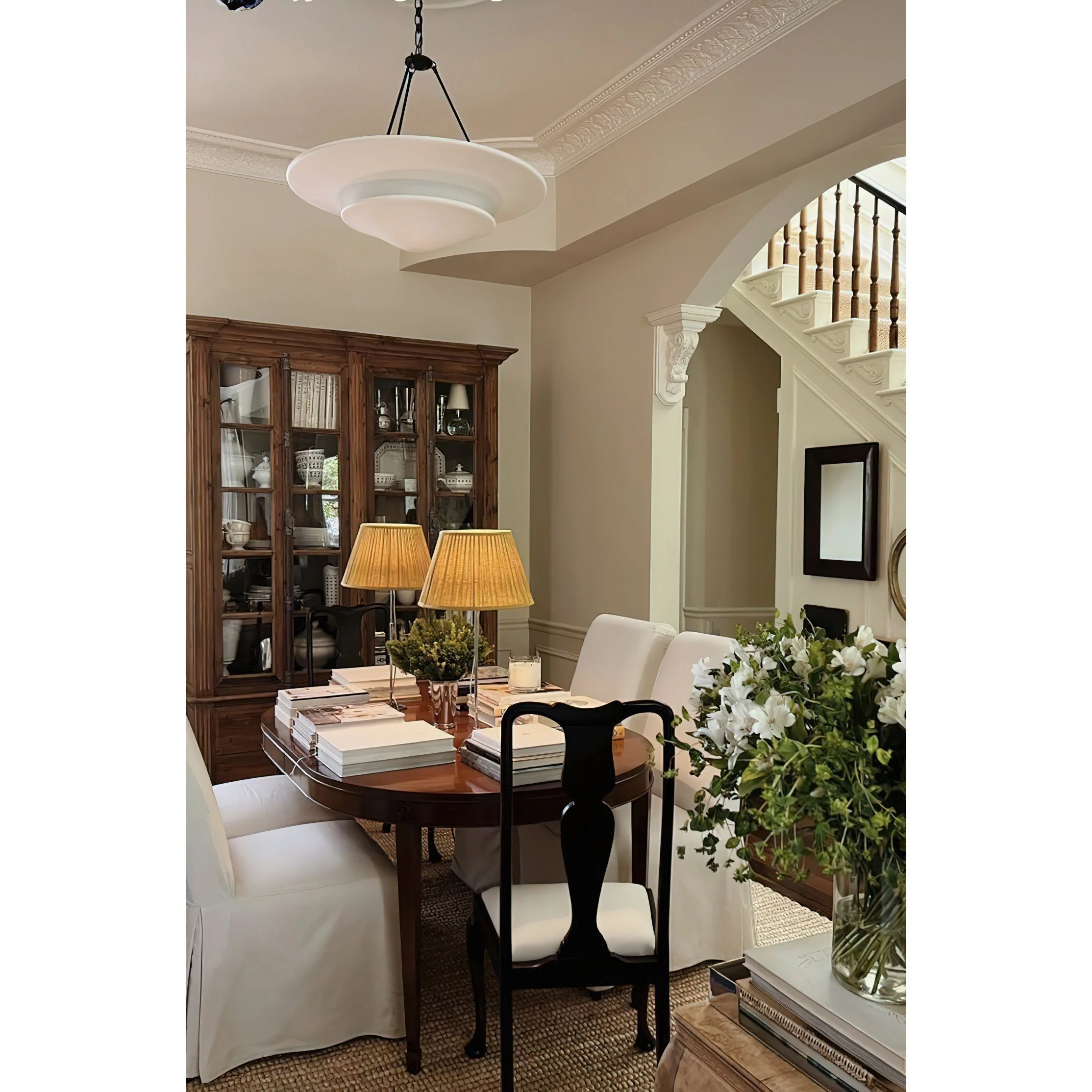 Aerin Contemporary Brass Chandelier - Image 18