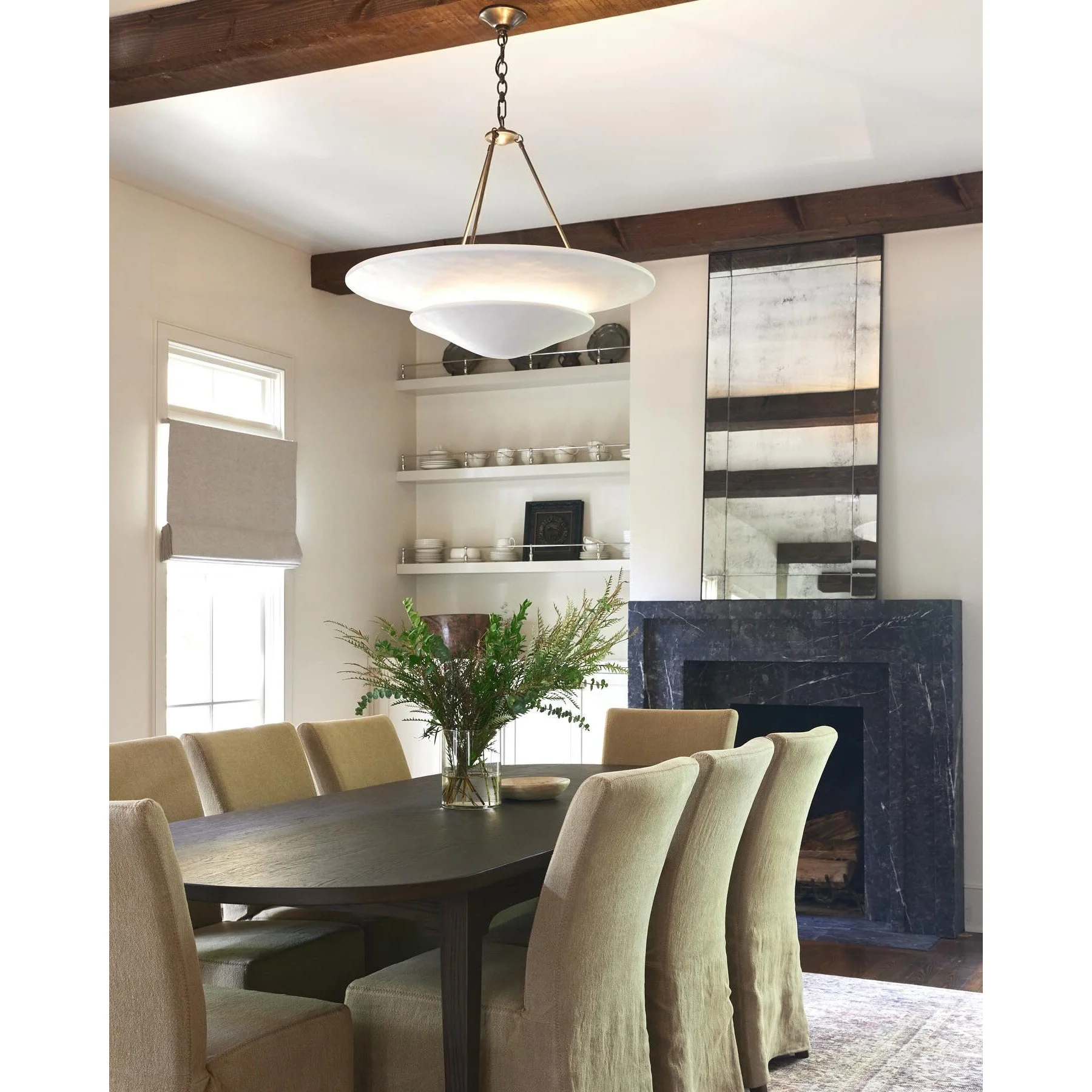 Aerin Contemporary Brass Chandelier - Image 23