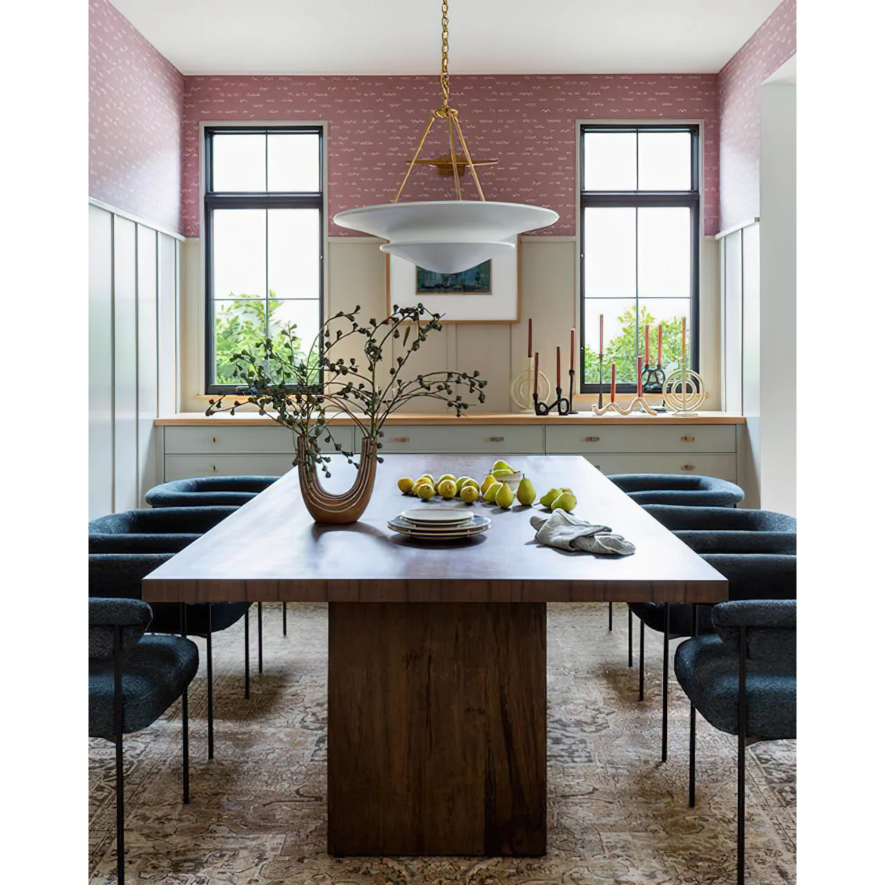 Aerin Contemporary Brass Chandelier - Image 27