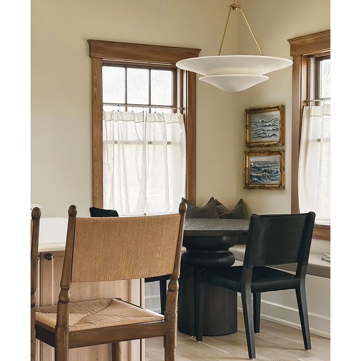Aerin Contemporary Brass Chandelier - Image 29