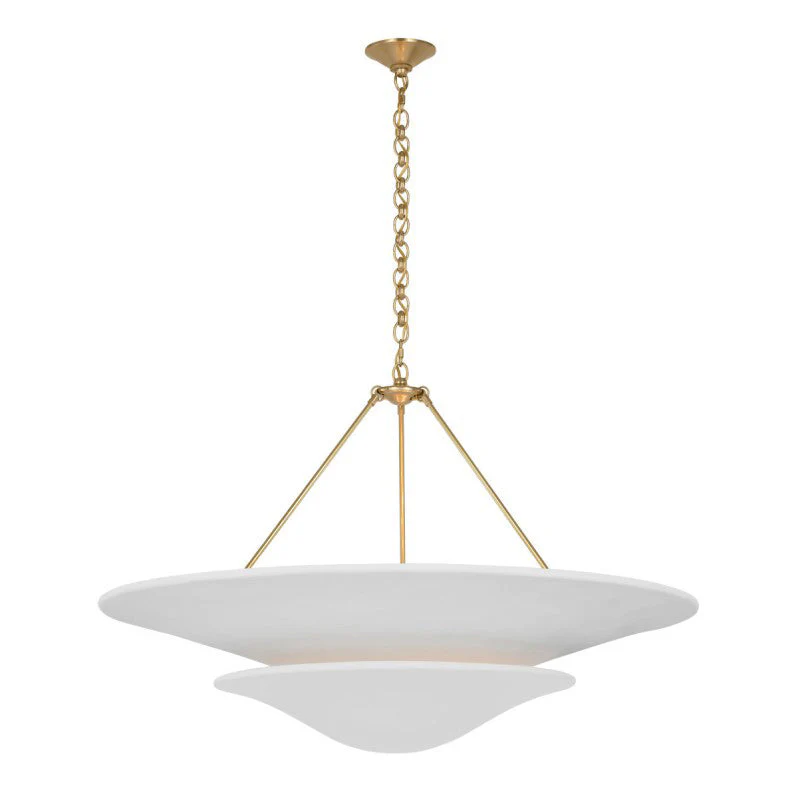 Aerin Contemporary Brass Chandelier - Image 58