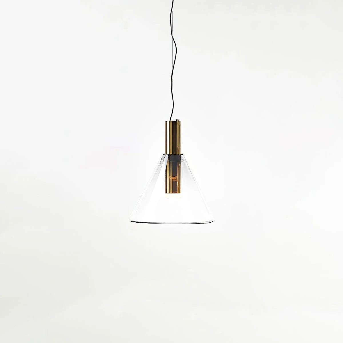 Aeris Minimalist Glass Pendant Lamp - Image 55
