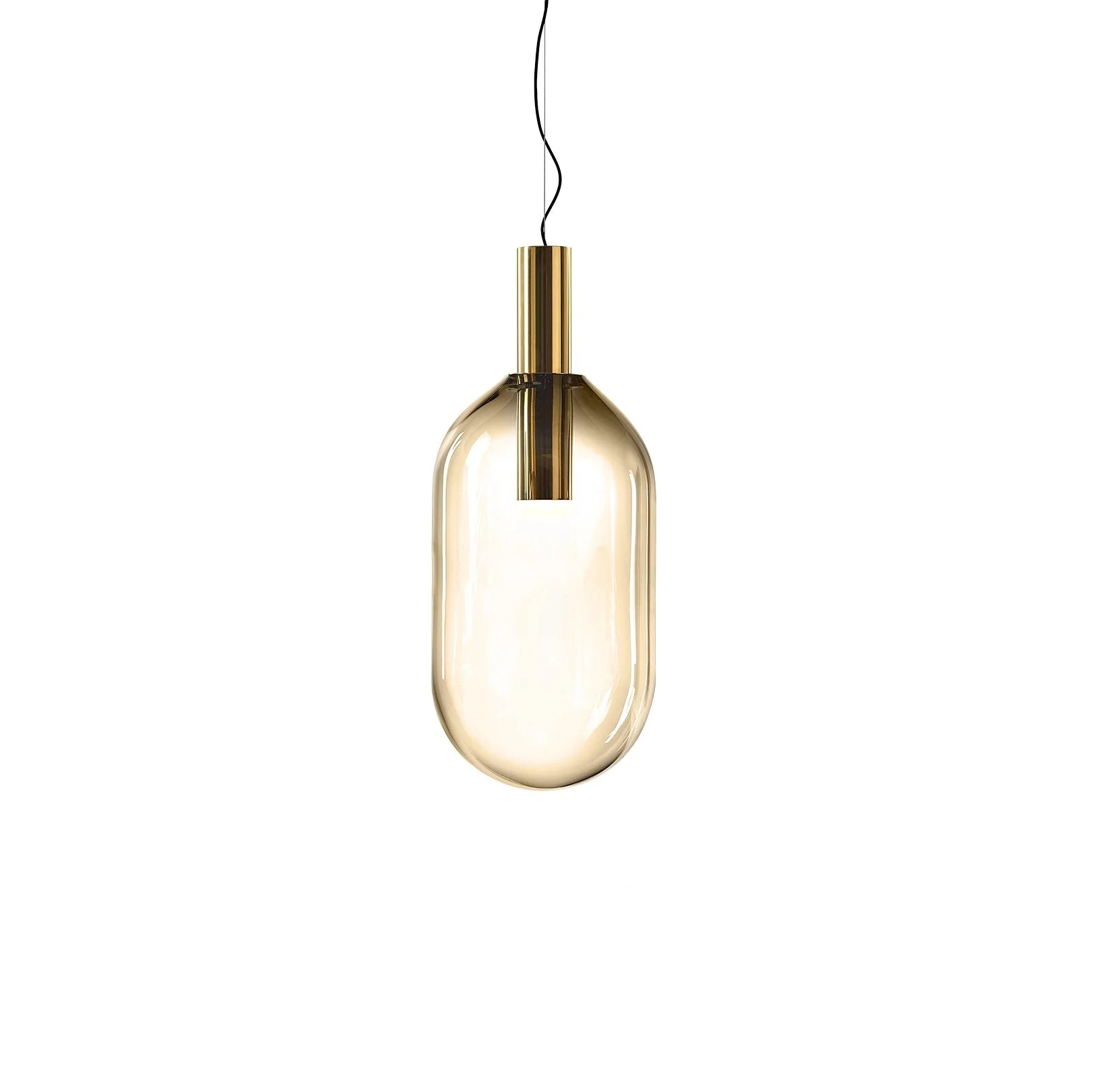 Aeris Minimalist Glass Pendant Lamp - Image 59