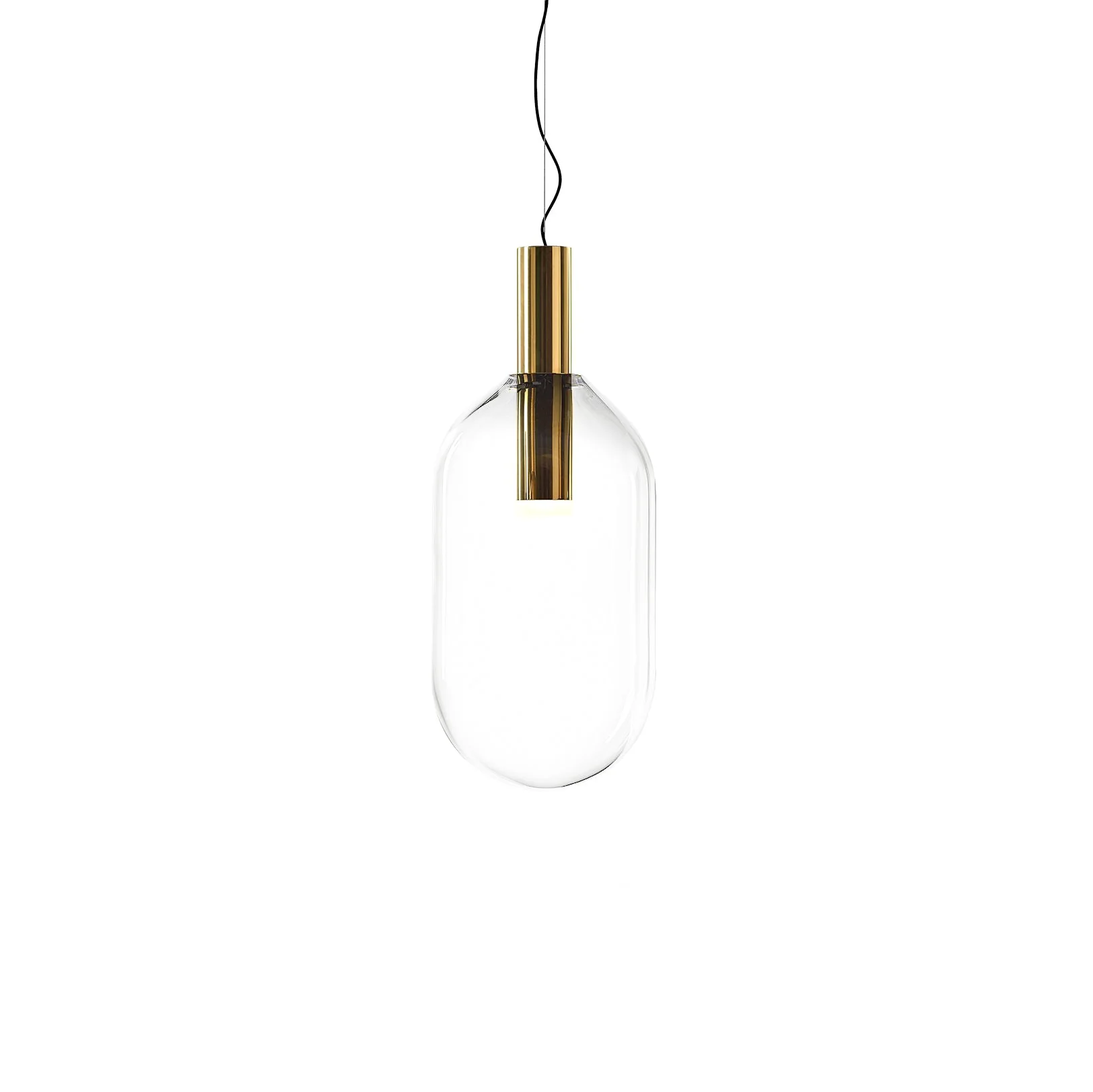 Aeris Minimalist Glass Pendant Lamp - Image 60